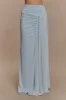 Calandra Slinky Maxi Skirt - Pale Blue sold by Meshki