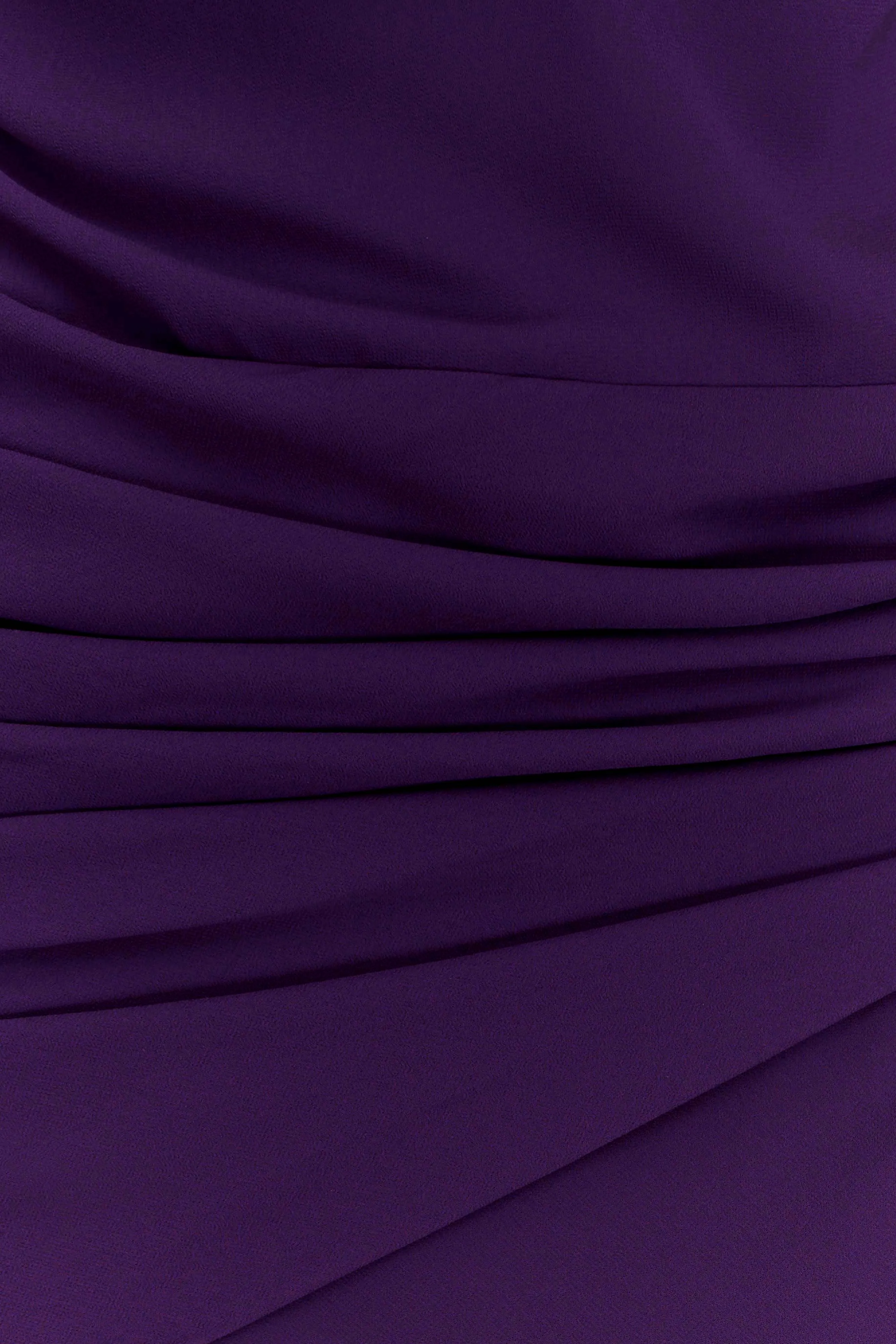 Giulia Chiffon Draped Maxi Dress - Purple sold by Meshki product image thumbnail 5