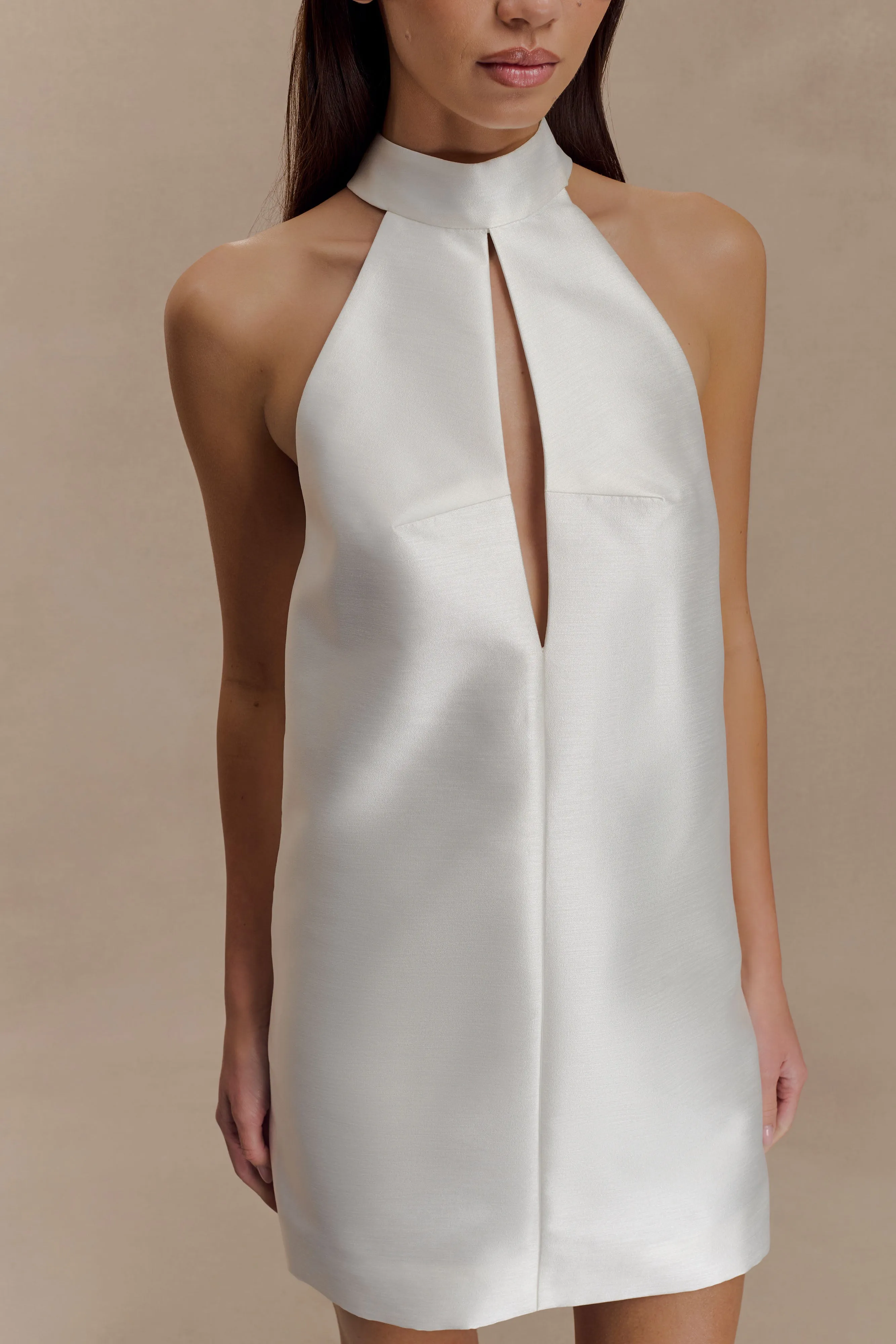 Sophie Mini Dress - White sold by Meshki product image thumbnail 3