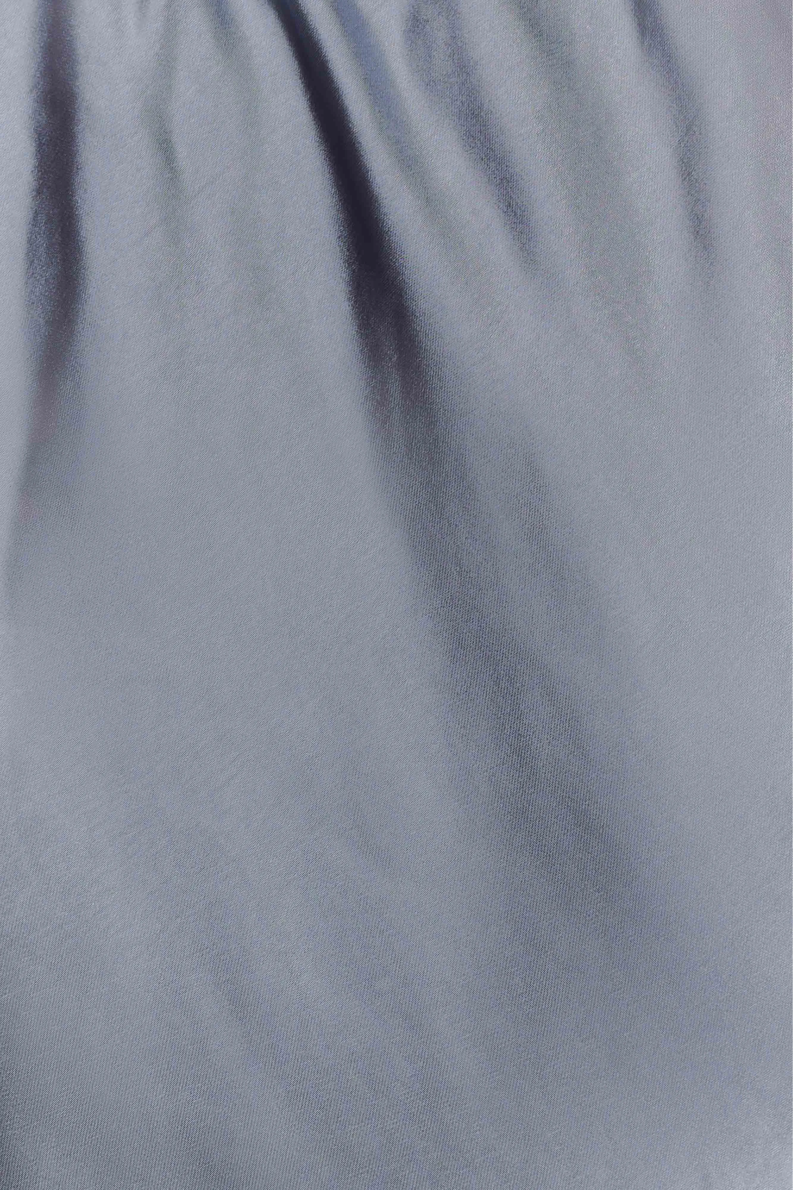 Bella Satin Halter Maxi Dress - Frosted Blue sold by Meshki product image thumbnail 4