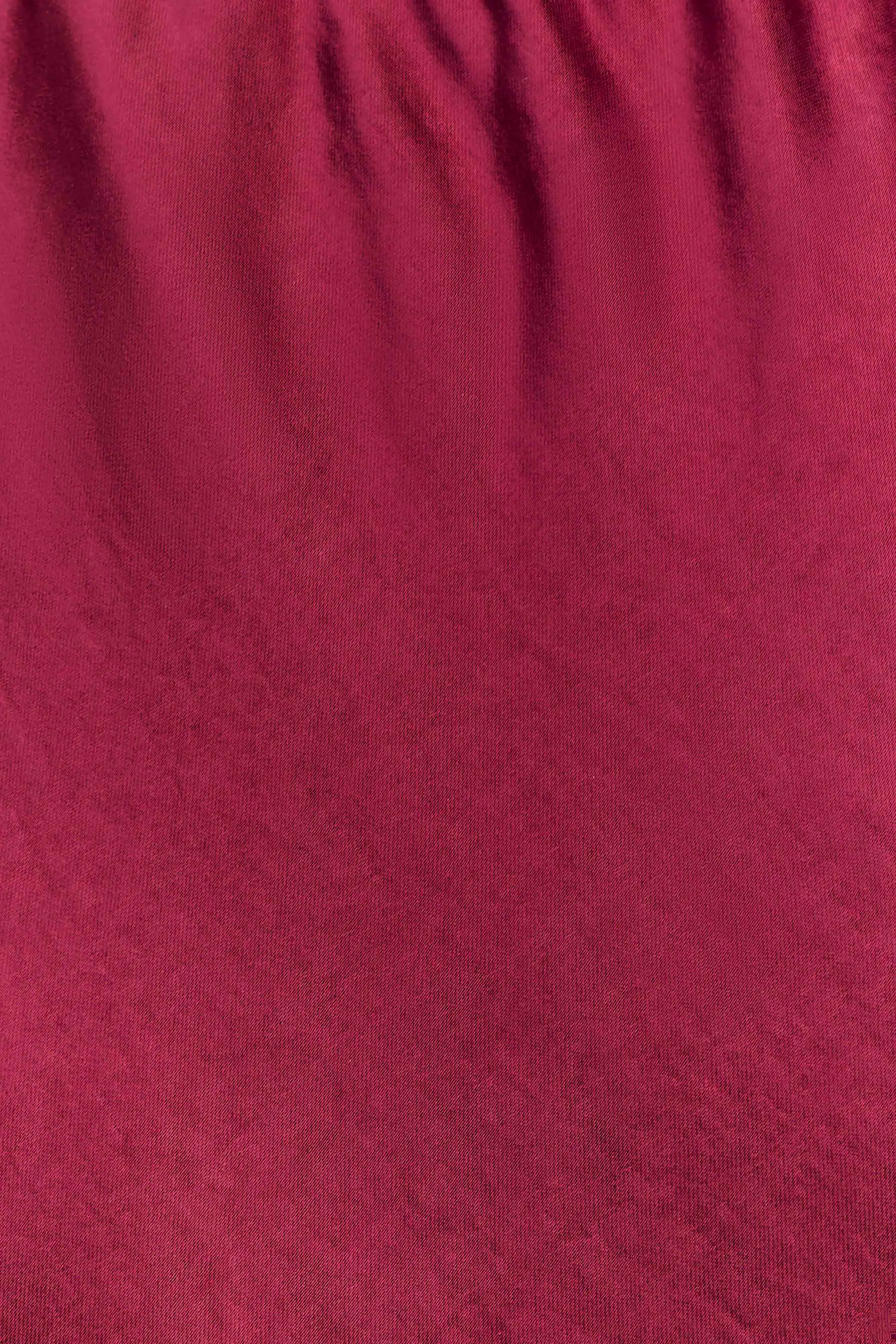 Bella Satin Halter Maxi Dress - Mahogany sold by Meshki product image thumbnail 5