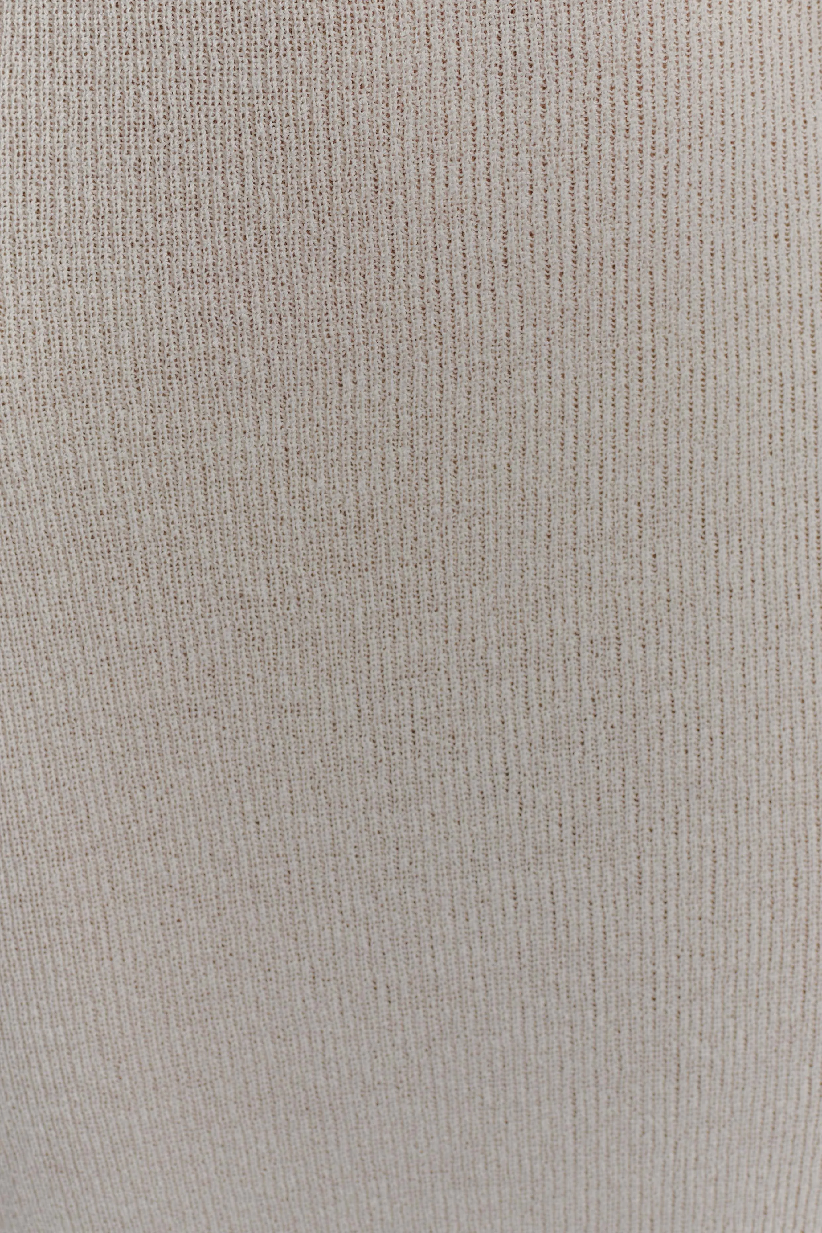 Sandrine Off Shoulder Knit Maxi Dress - White sold by Meshki product image thumbnail 5