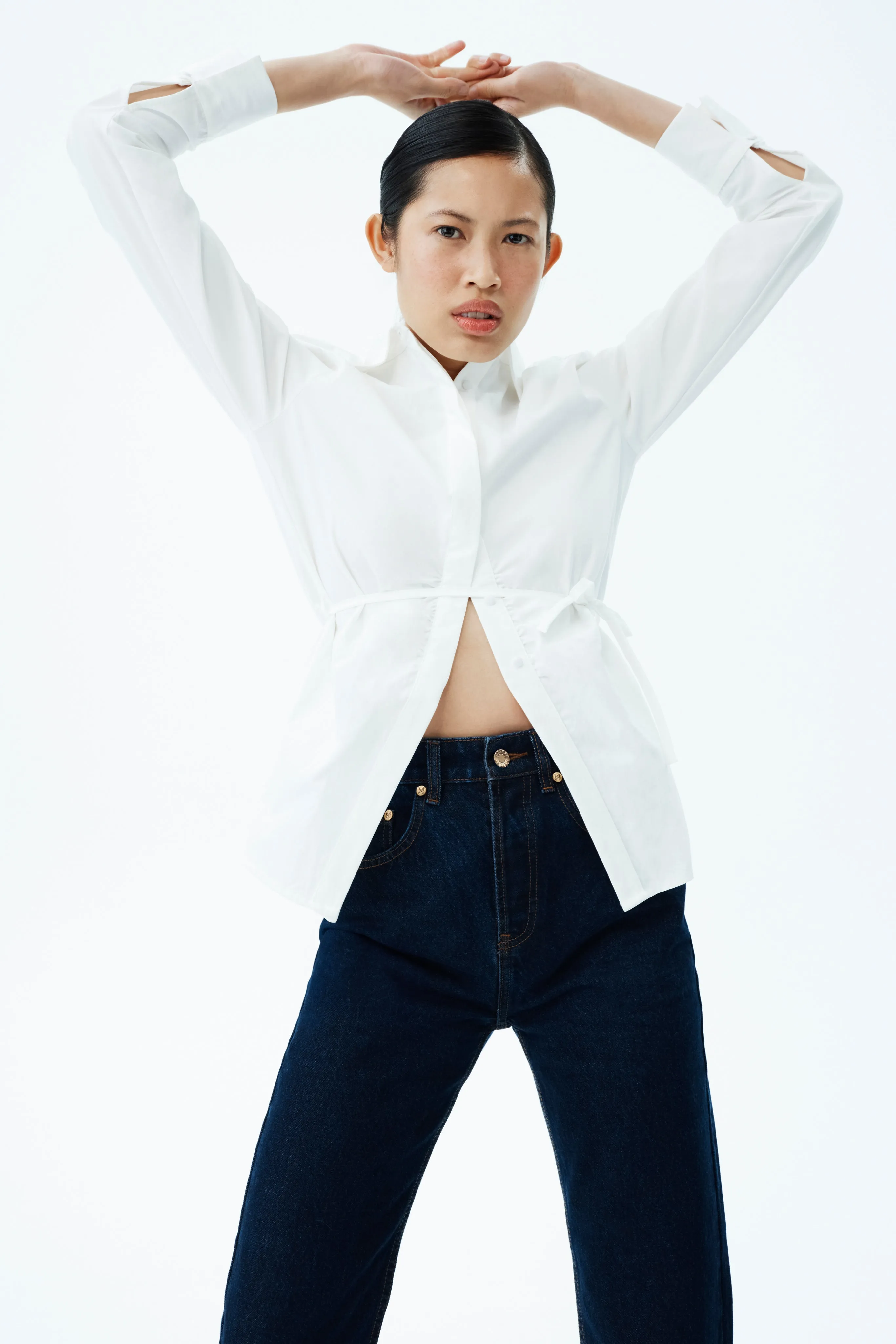 Janessa Skinny Denim Jeans- Indigo Blue sold by Meshki product image thumbnail 3