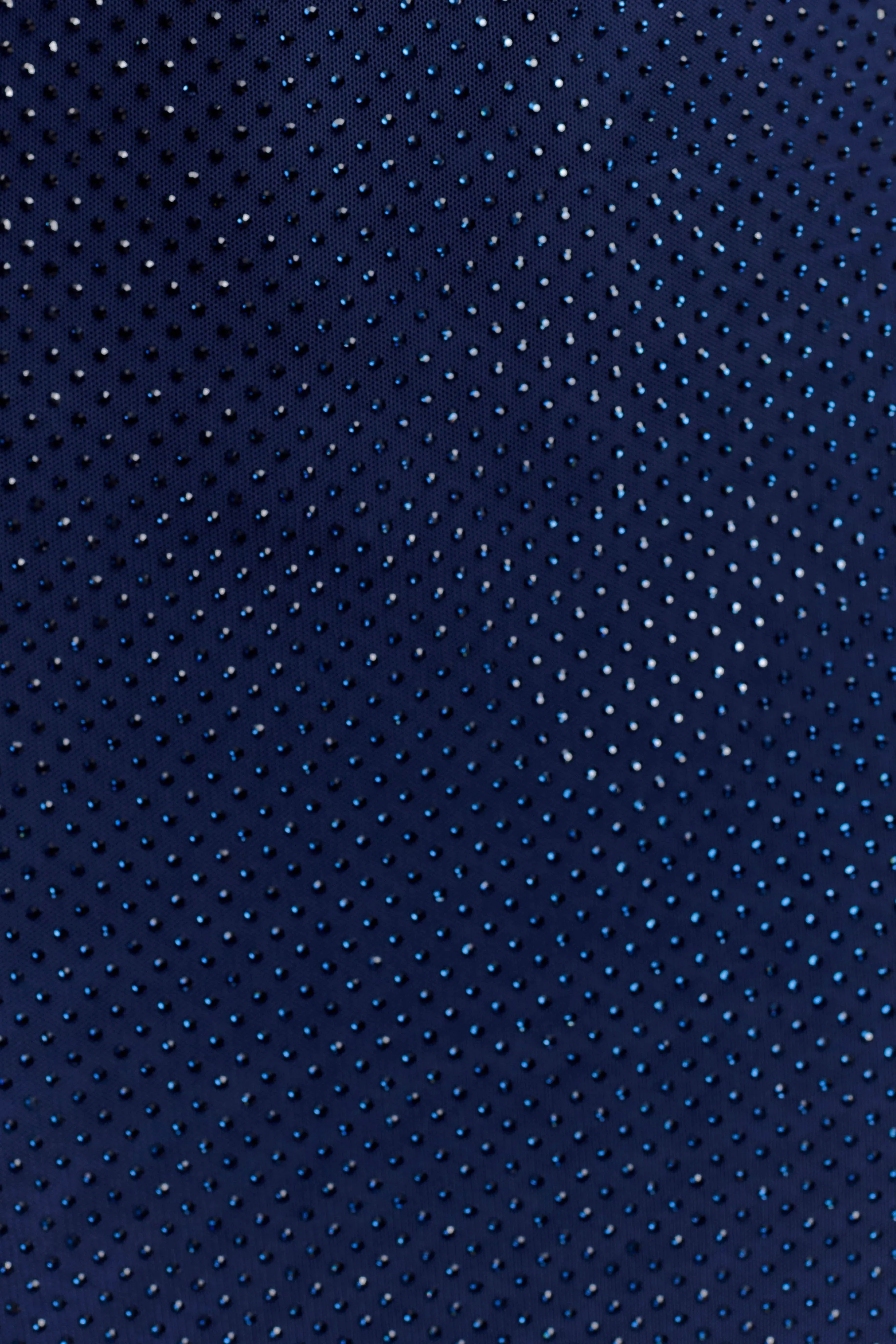 Harriet Halter Neck Diamante Maxi Dress - Navy sold by Meshki product image thumbnail 5