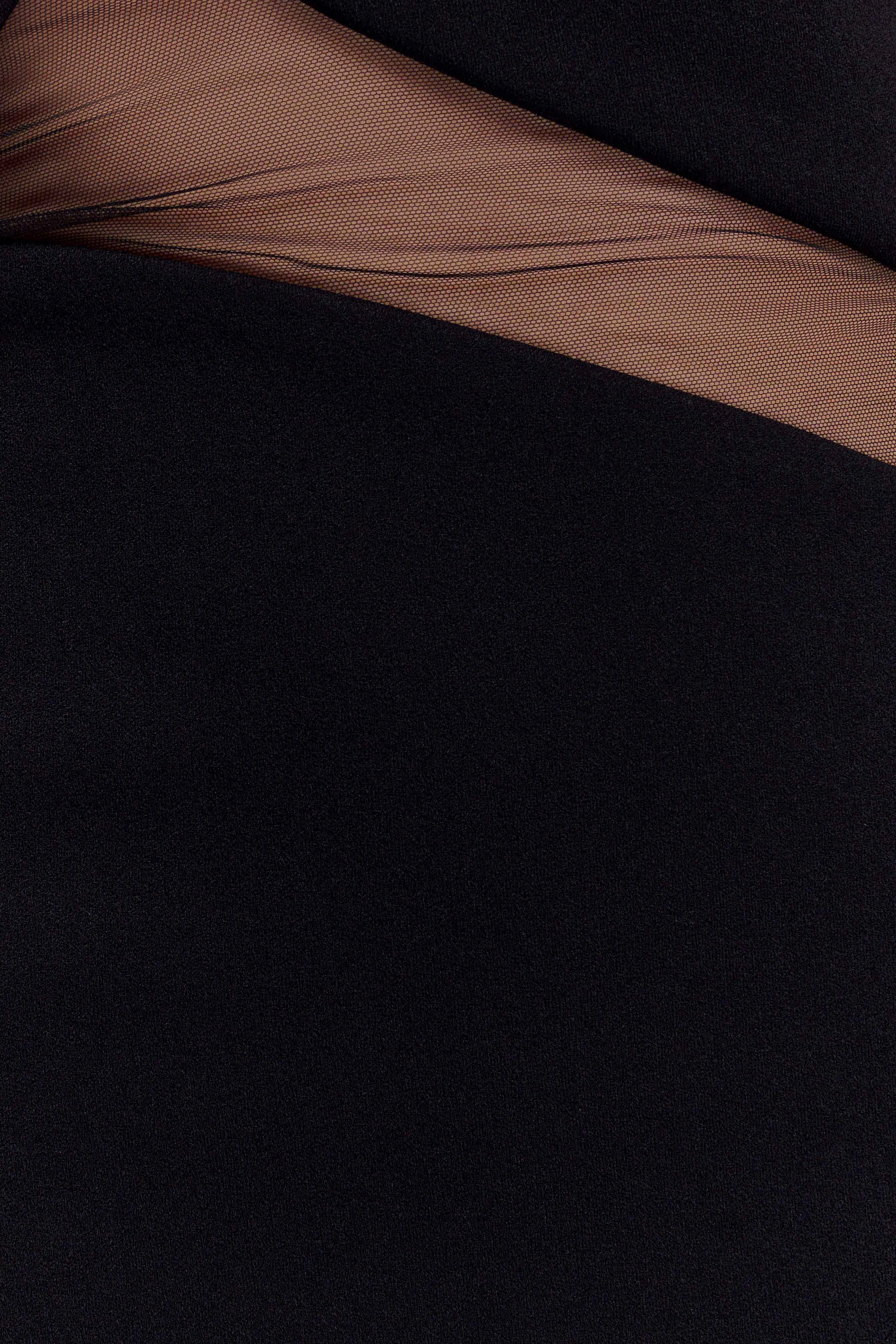 Lianne Strapless Maxi Dress - Black sold by Meshki product image thumbnail 4