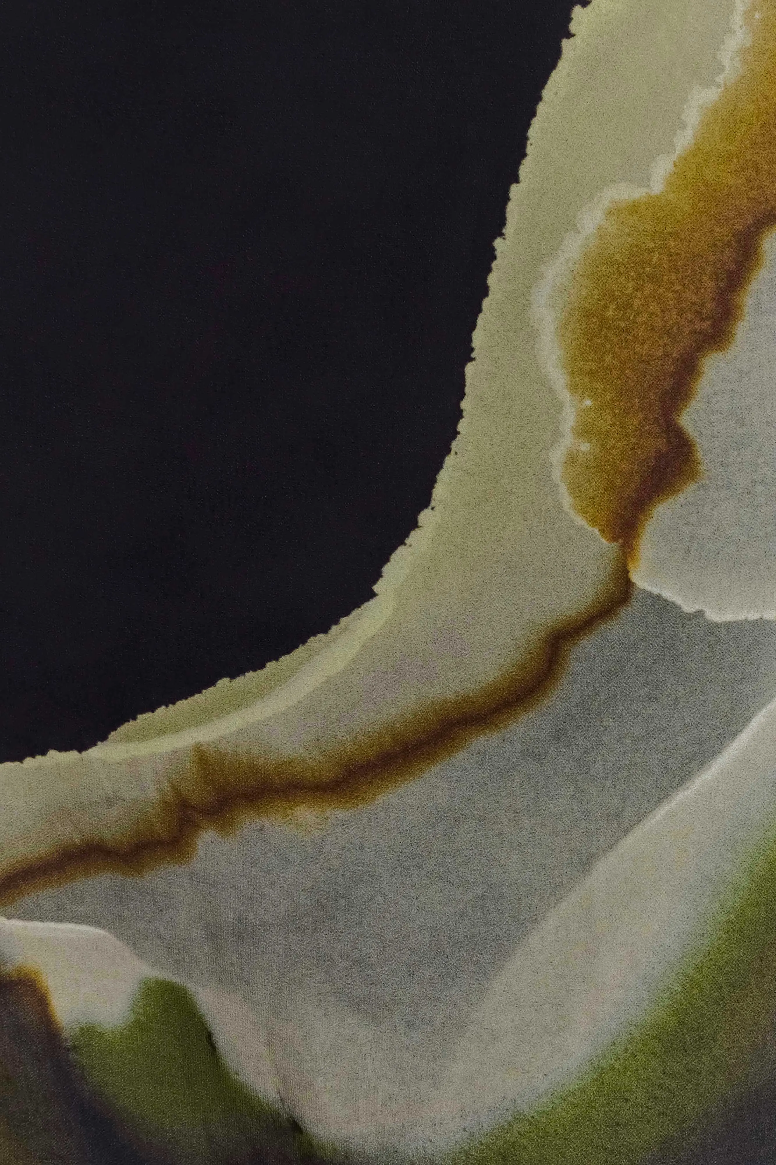 Amaya Strapless Chiffon Maxi Dress - Green Fluid Reverie Print sold by Meshki product image thumbnail 5