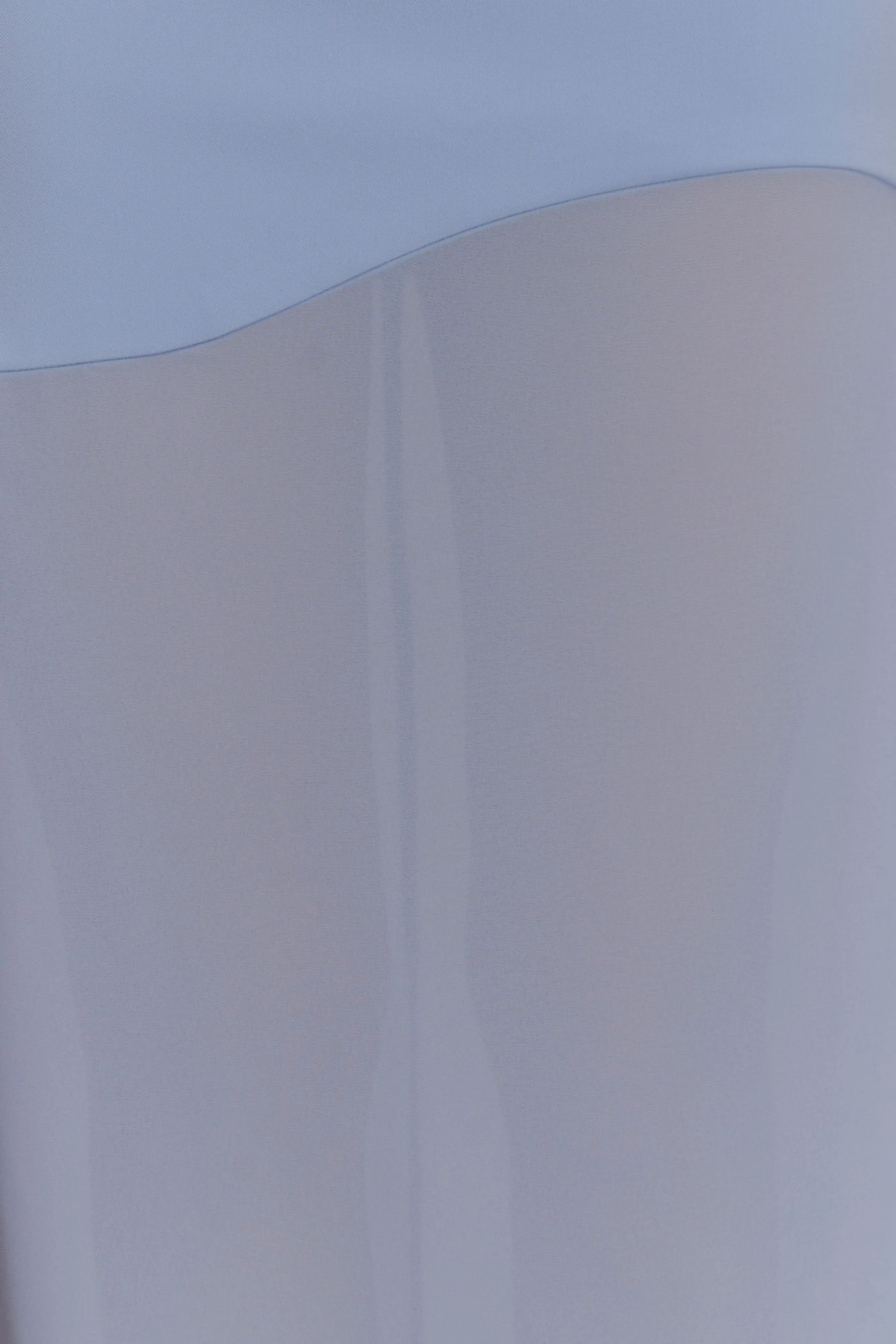 Mason Crepe And Chiffon Maxi Dress - Powder Blue sold by Meshki product image thumbnail 4