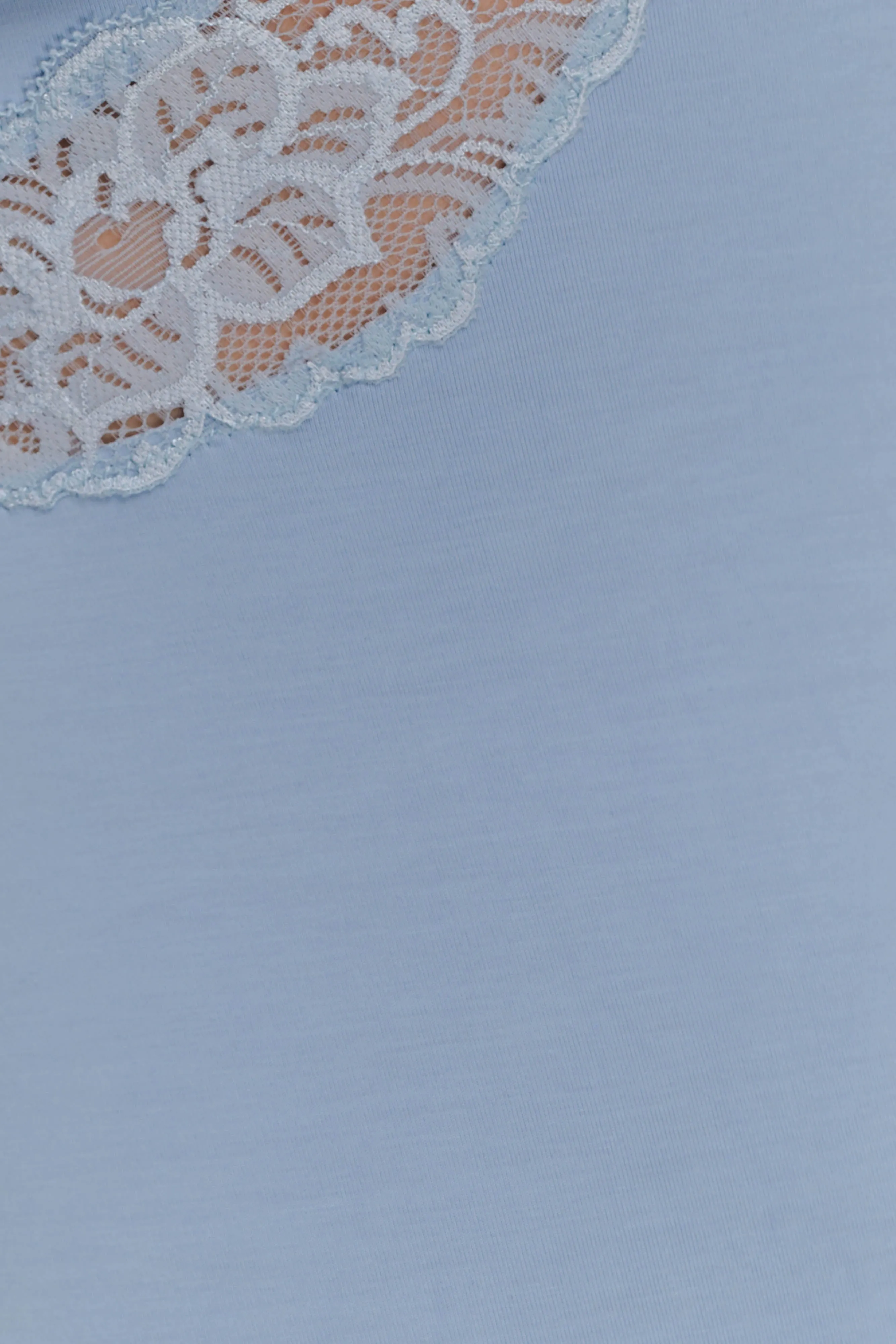 Electra Slinky Lace Mini Dress - Pale Blue sold by Meshki product image thumbnail 4