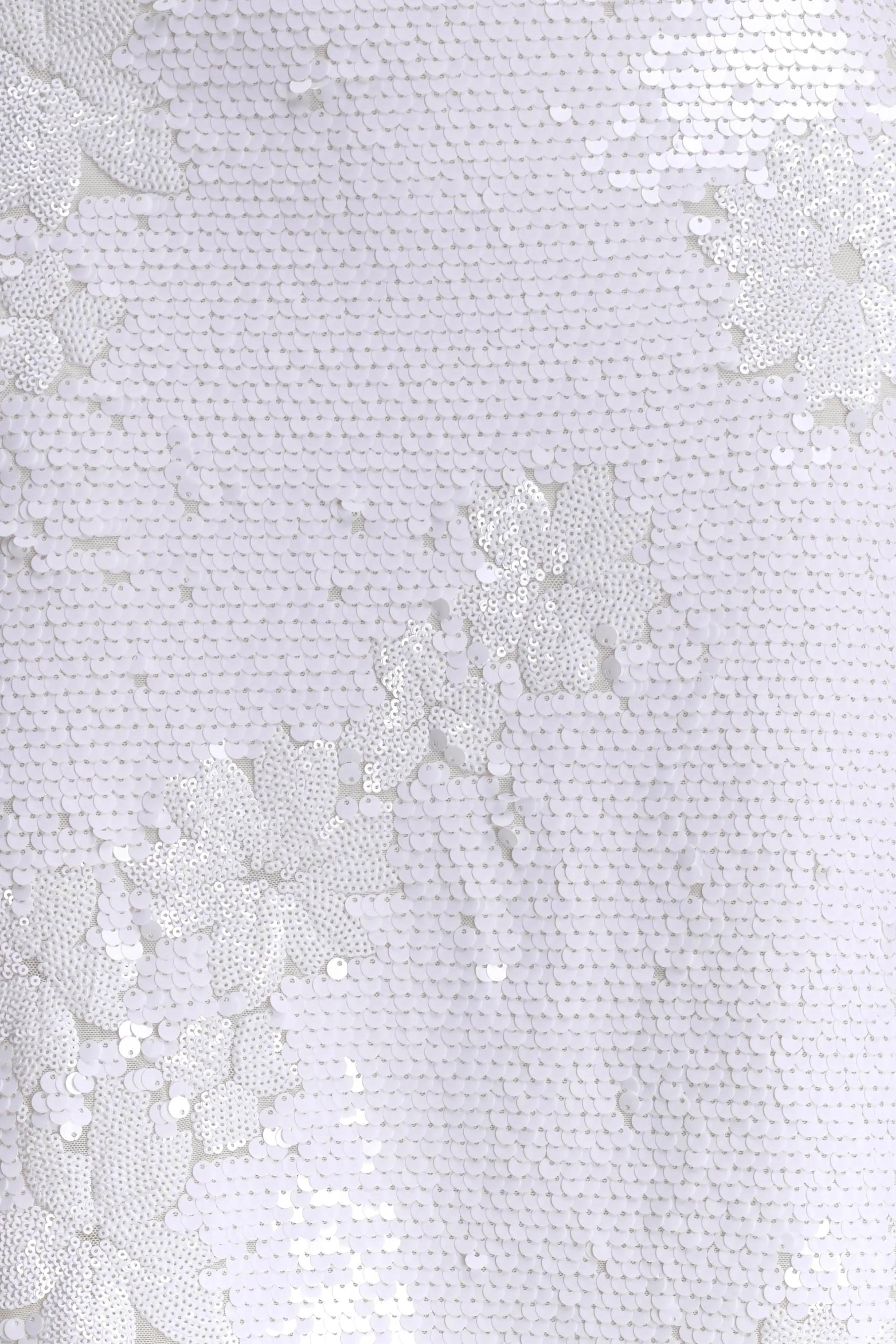 Maisie Strapless Sequin Midi Dress - White sold by Meshki product image thumbnail 5