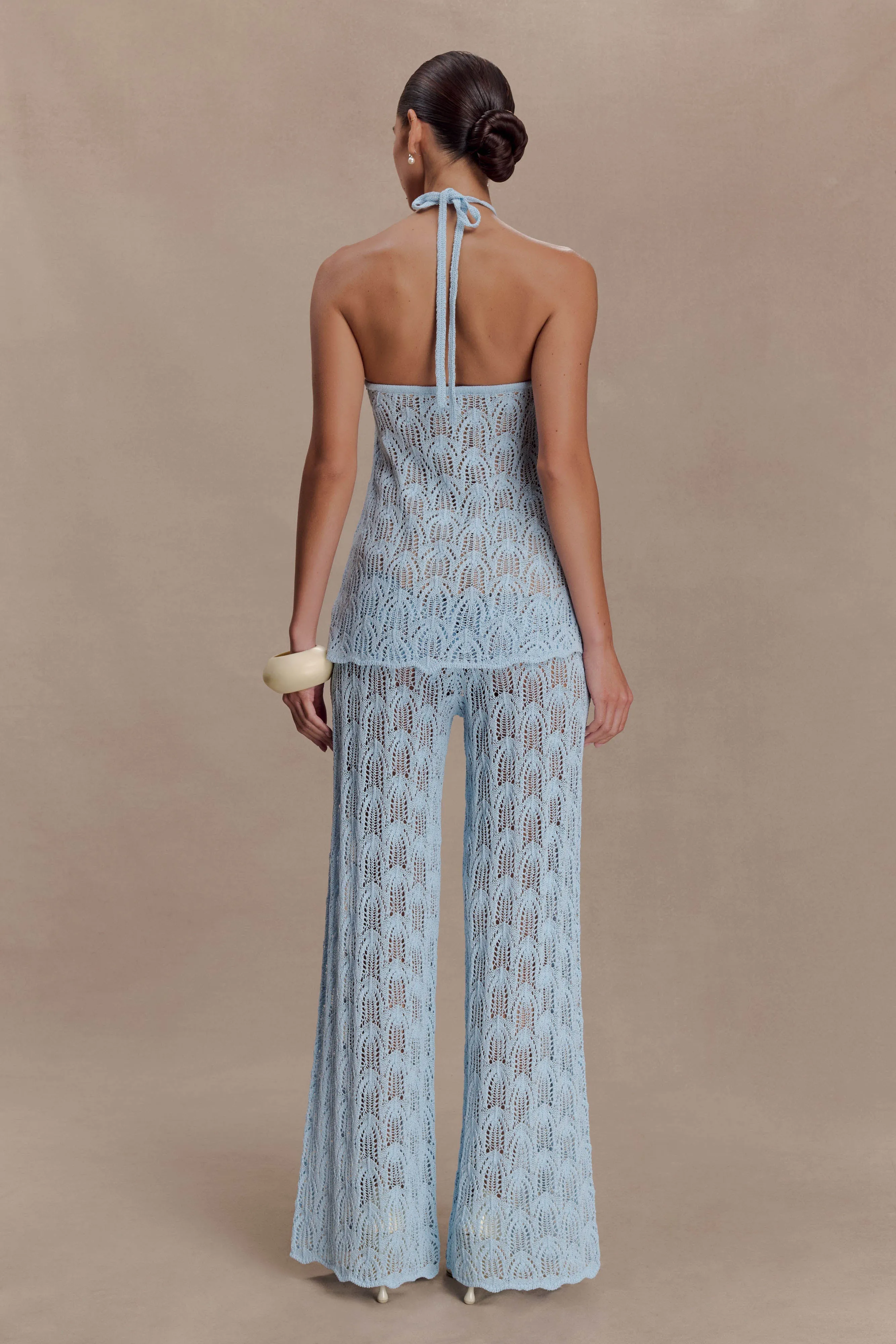 Glinda Crochet Pants - Light Blue sold by Meshki product image thumbnail 2