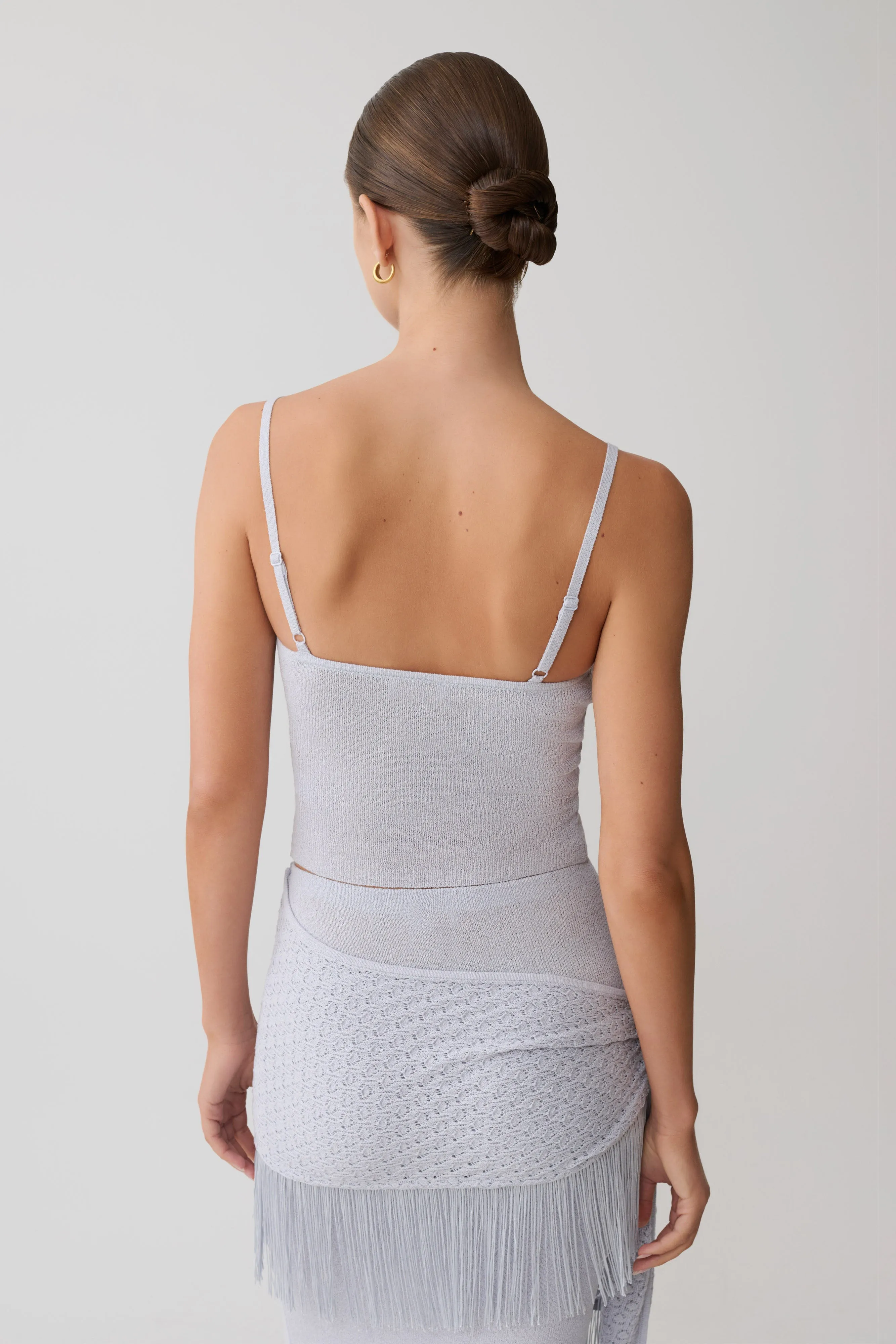 Jaytee Knit Top - Sky Blue sold by Meshki product image thumbnail 2