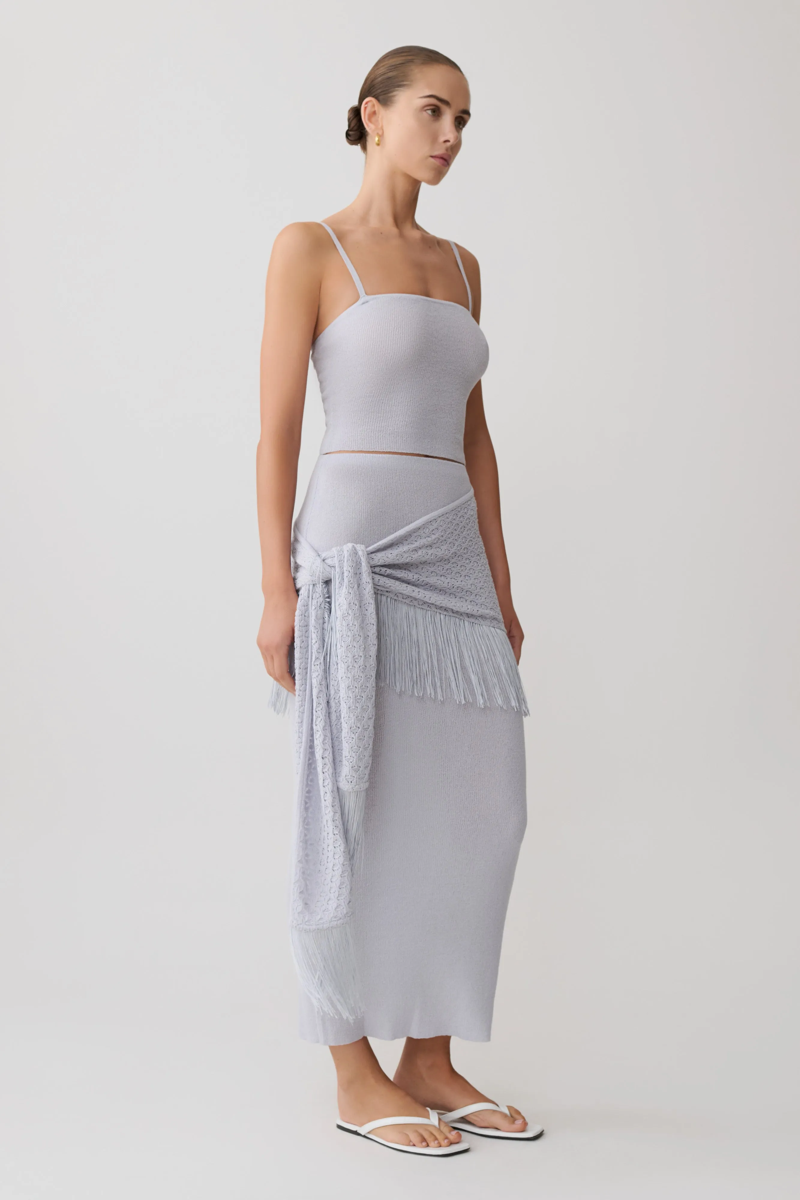 Jaytee Knit Top - Sky Blue sold by Meshki product image thumbnail 4