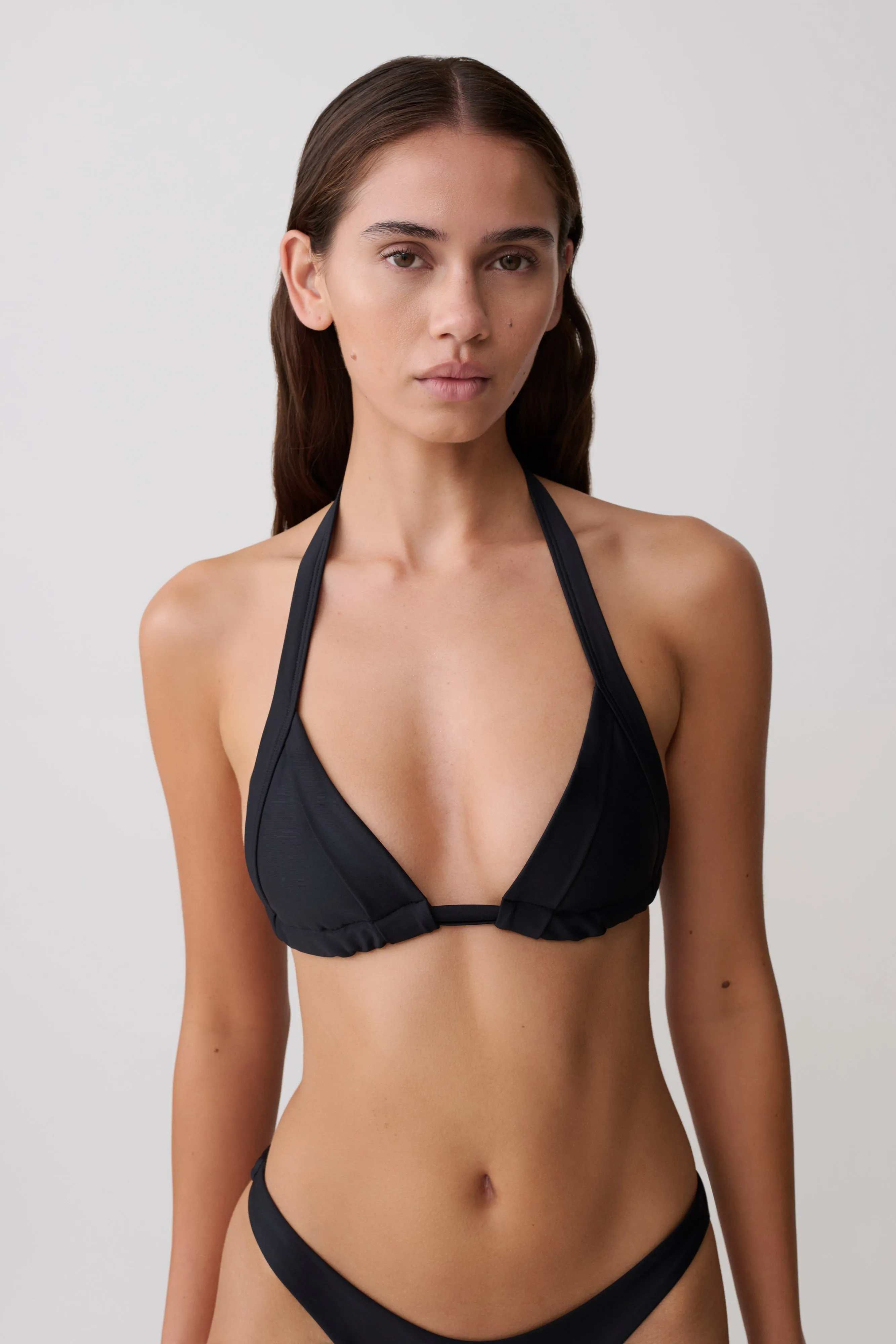 Fern Triangle Bikini Top - Black sold by Meshki product image thumbnail 5