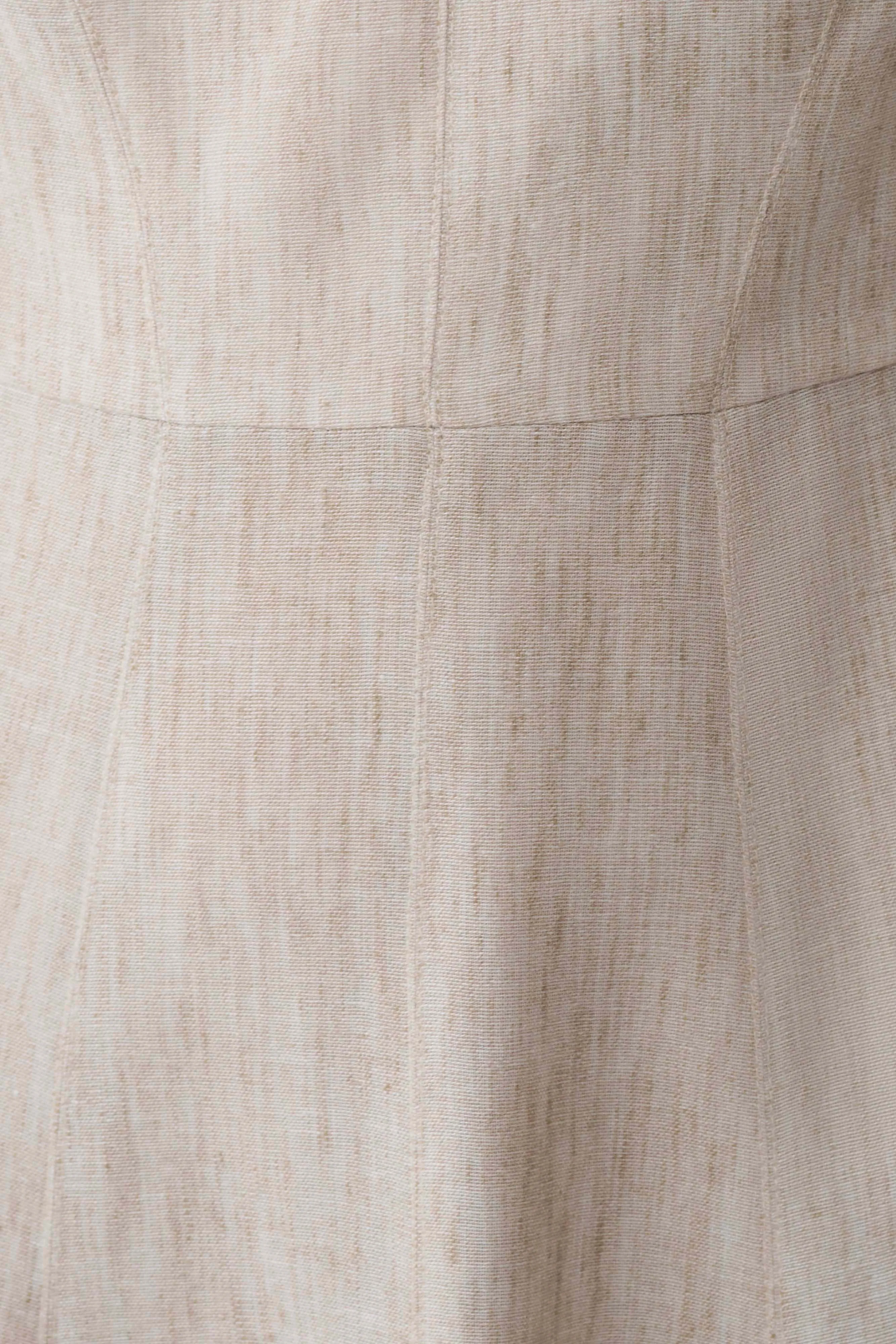 Taylor Midi Dress - Natural sold by Meshki product image thumbnail 4