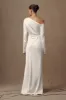 Avery Long Sleeve Maxi Dress - Ivory sold by Meshki