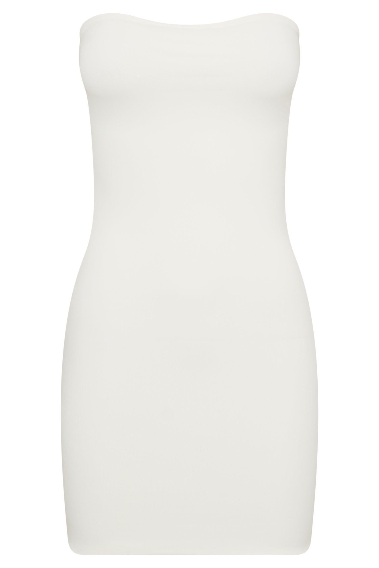 Stella Strapless Mini Dress - White sold by Meshki product image thumbnail 6