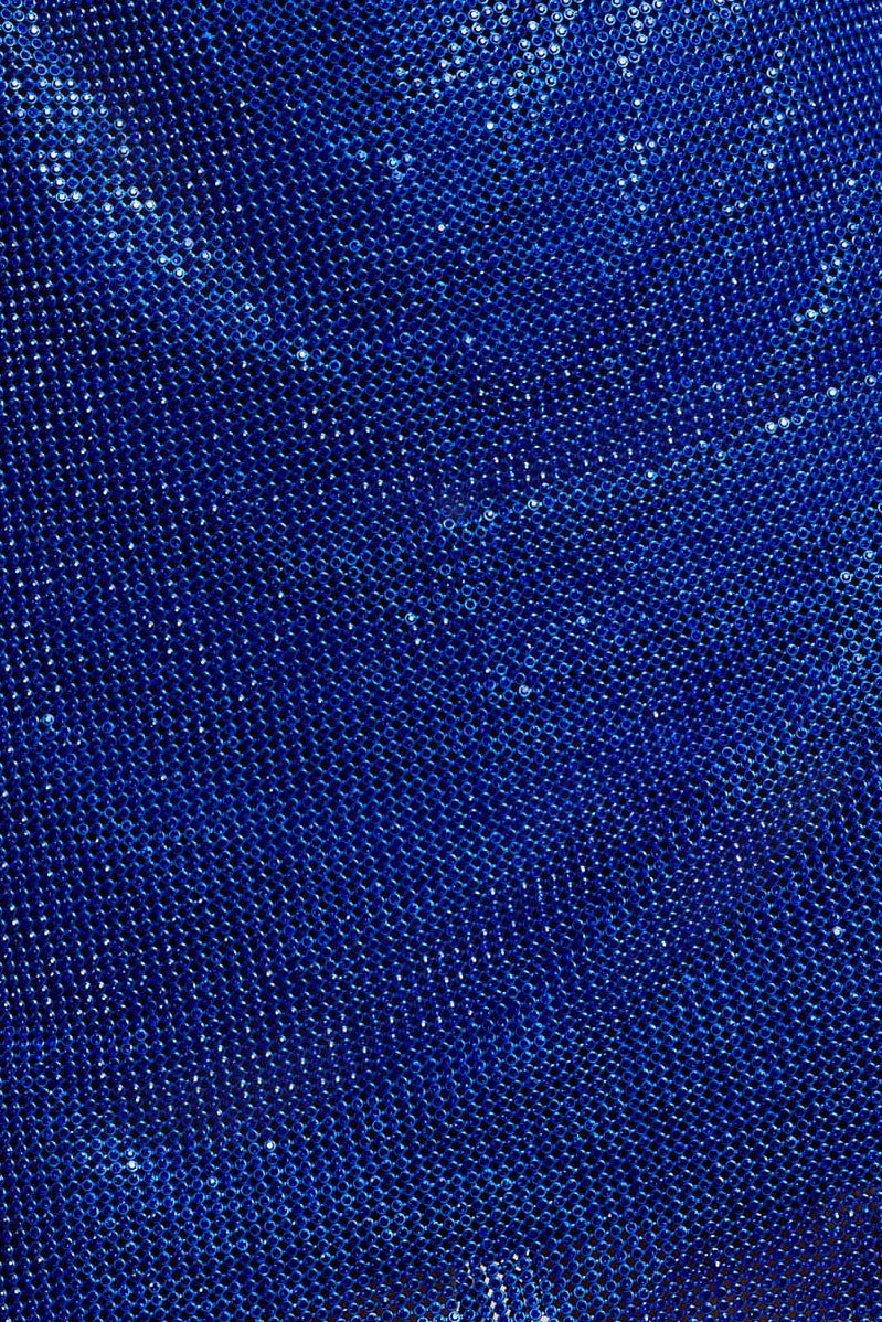 Meilani Low Back Diamante Mesh Mini Dress - Cobalt Blue sold by Meshki product image thumbnail 10