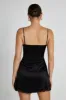 Kalila Corset Mini Dress - Black sold by Meshki