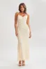 Joelle Lace Cupped Maxi Dress - Ivory sold by Meshki