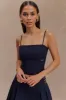 Aberley Crop Top - Dark Navy sold by Meshki