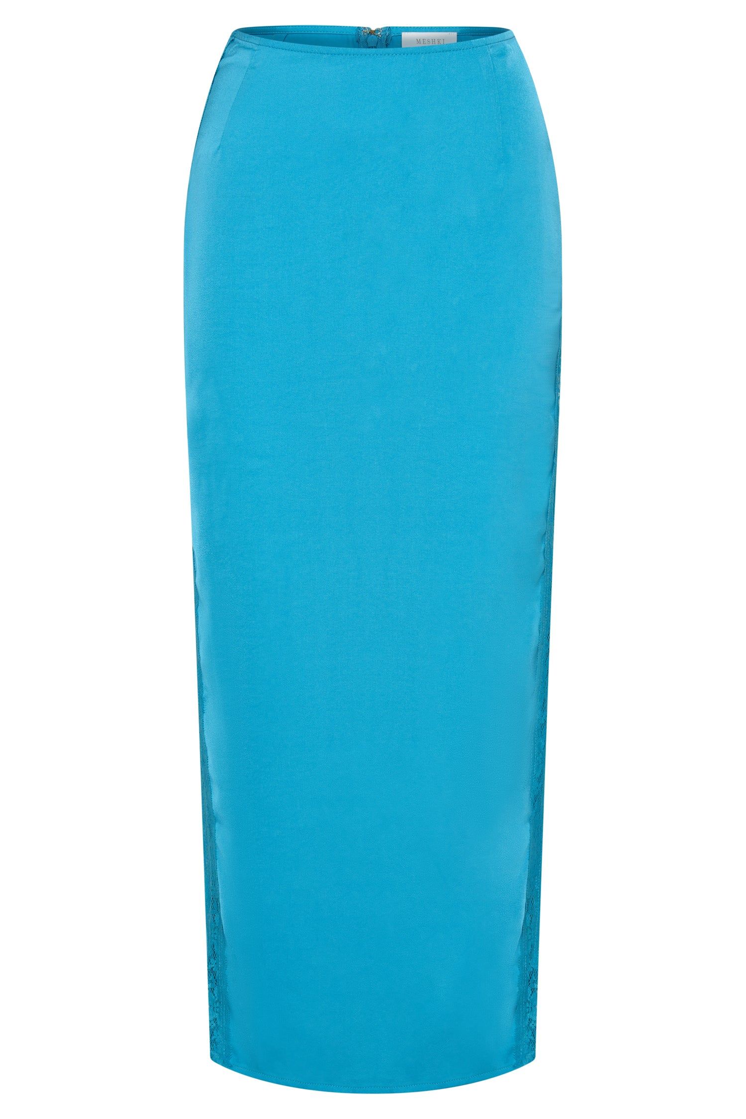 Bellamy Lace Maxi Skirt - Aquamarine sold by Meshki product image thumbnail 10