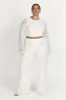 Diaz Sequin Pants - White sold by Meshki
