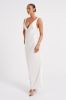Indy Open Back Maxi Dress - White sold by Meshki