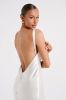 Indy Open Back Maxi Dress - White sold by Meshki