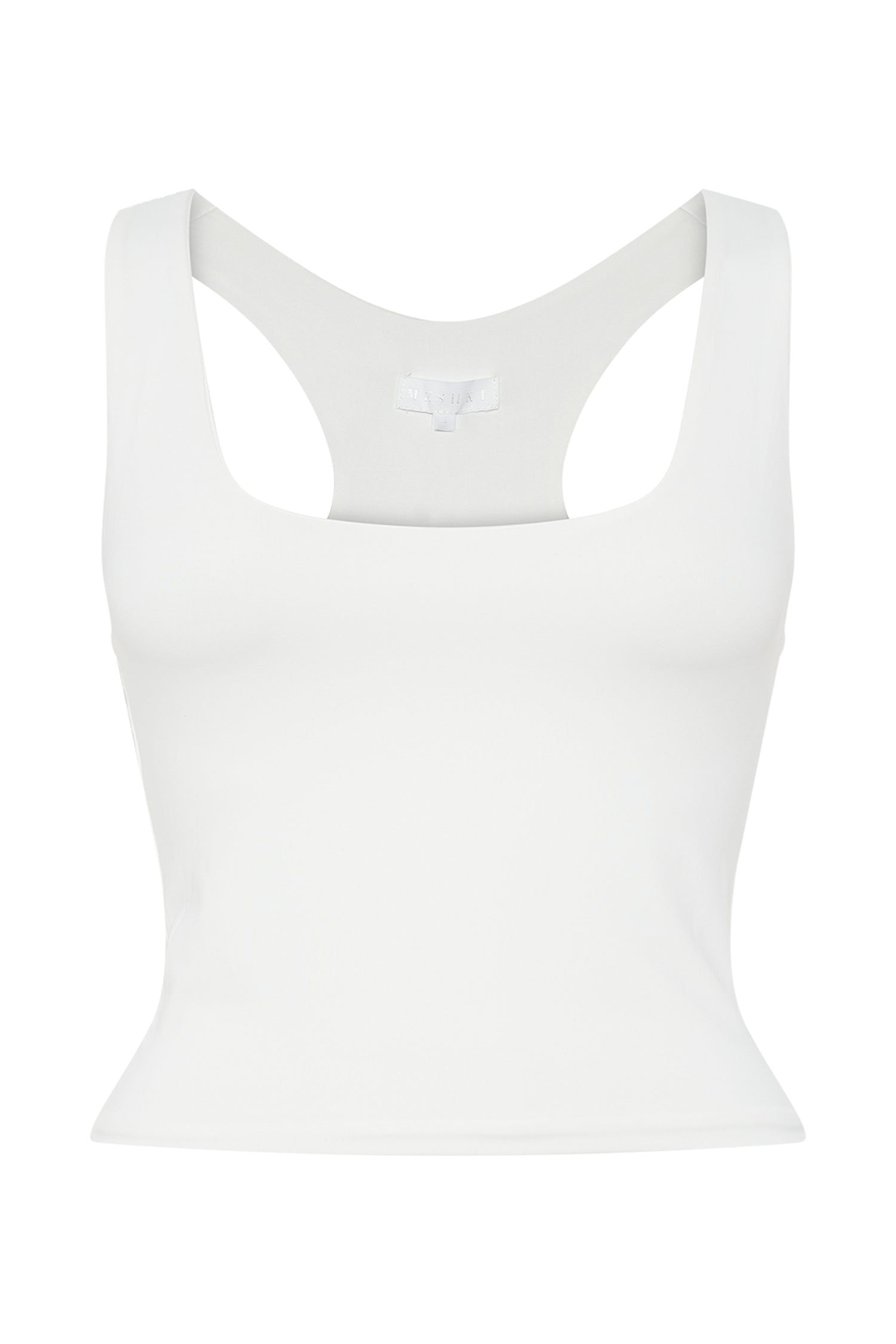 Alyssa Racer Back Top - White sold by Meshki product image thumbnail 8