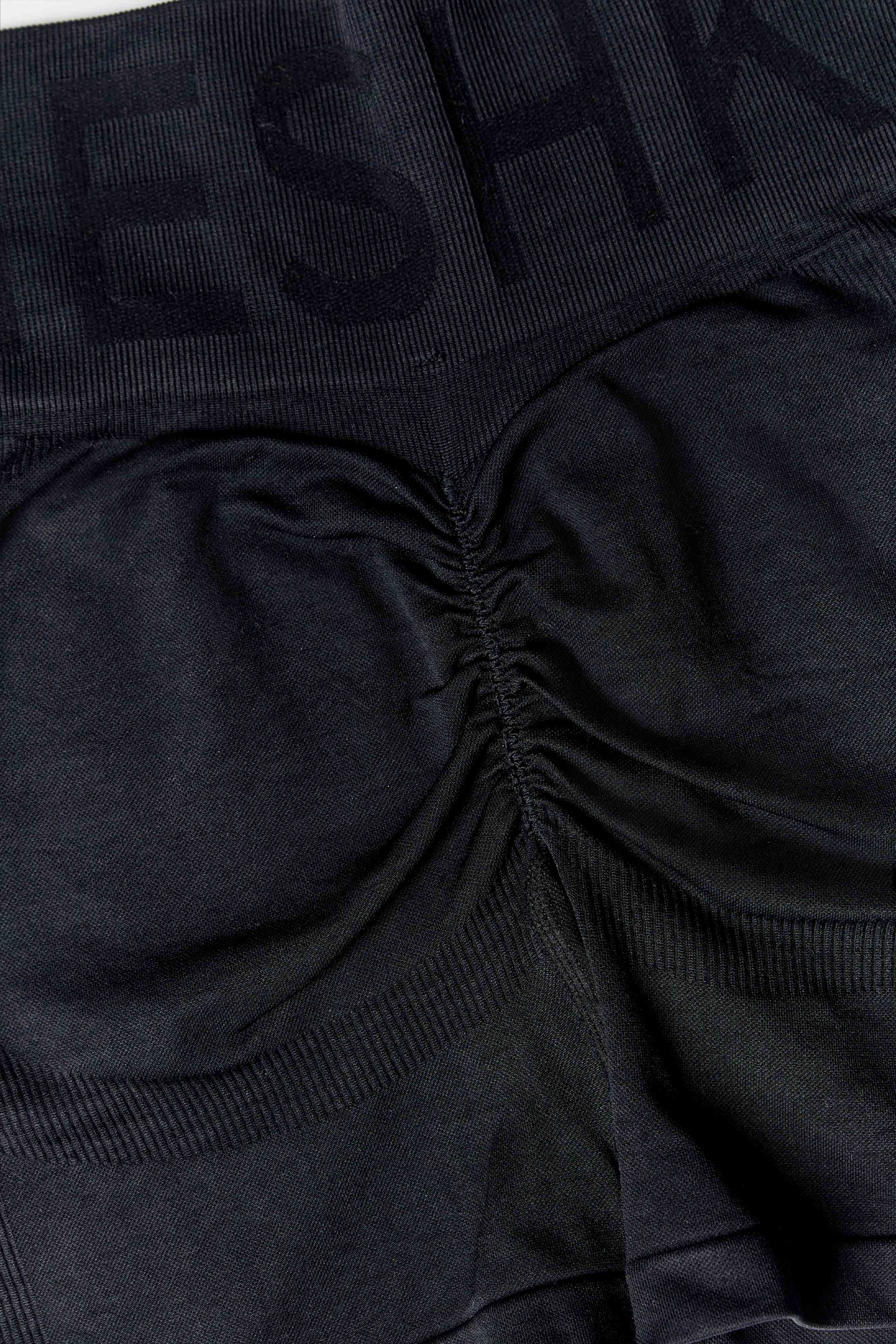 Danica Seamless Shorts - Black sold by Meshki product image thumbnail 3
