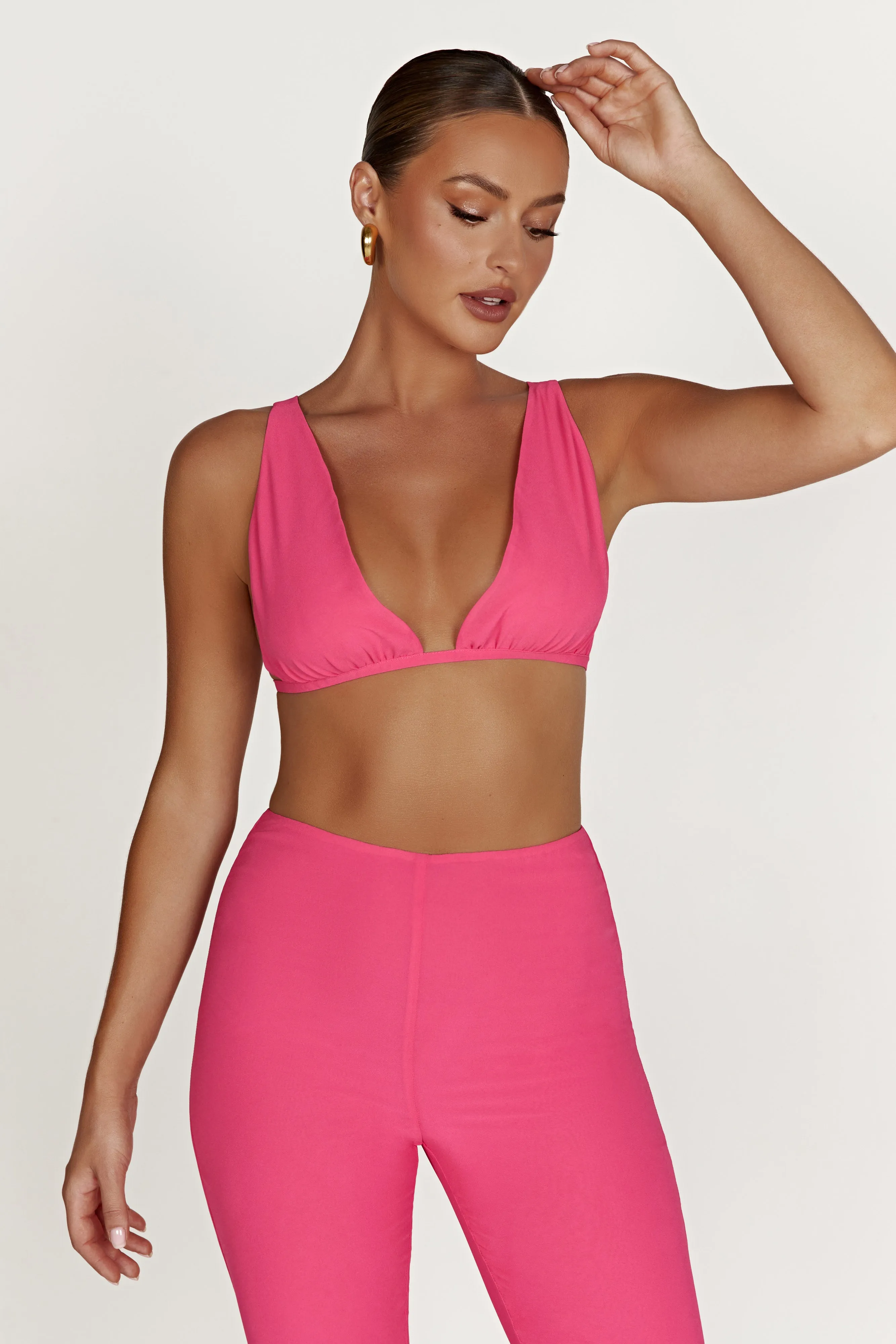 Daisie Chiffon Top - Candy Pink sold by Meshki product image thumbnail 2