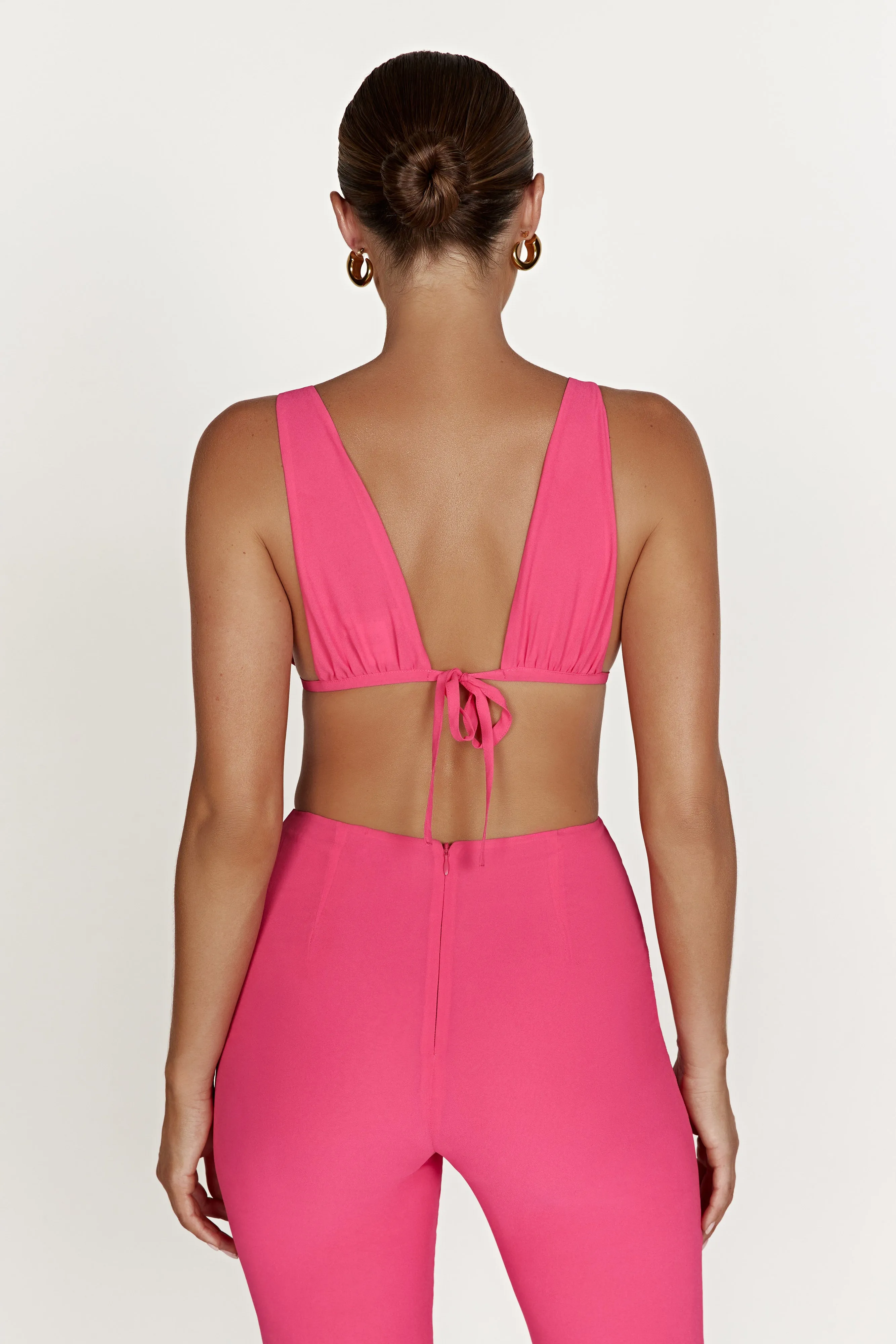 Daisie Chiffon Top - Candy Pink sold by Meshki product image thumbnail 3