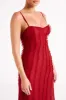 Jacinta Chiffon Maxi Dress - Vermilion Red sold by Meshki