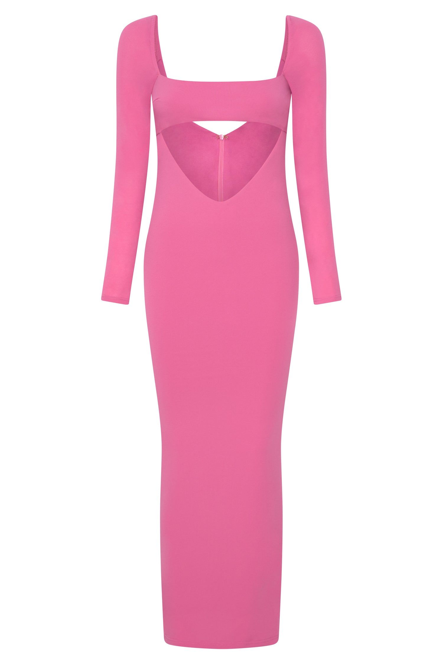 Ashleigh Cut Out Bandeau Maxi Dress - Pink sold by Meshki product image thumbnail 10