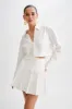 Julianna Cotton Button Up Shirt - White sold by Meshki