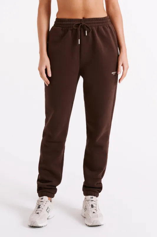 Frankie Unisex Jogger - Dark Chocolate sold by Meshki
