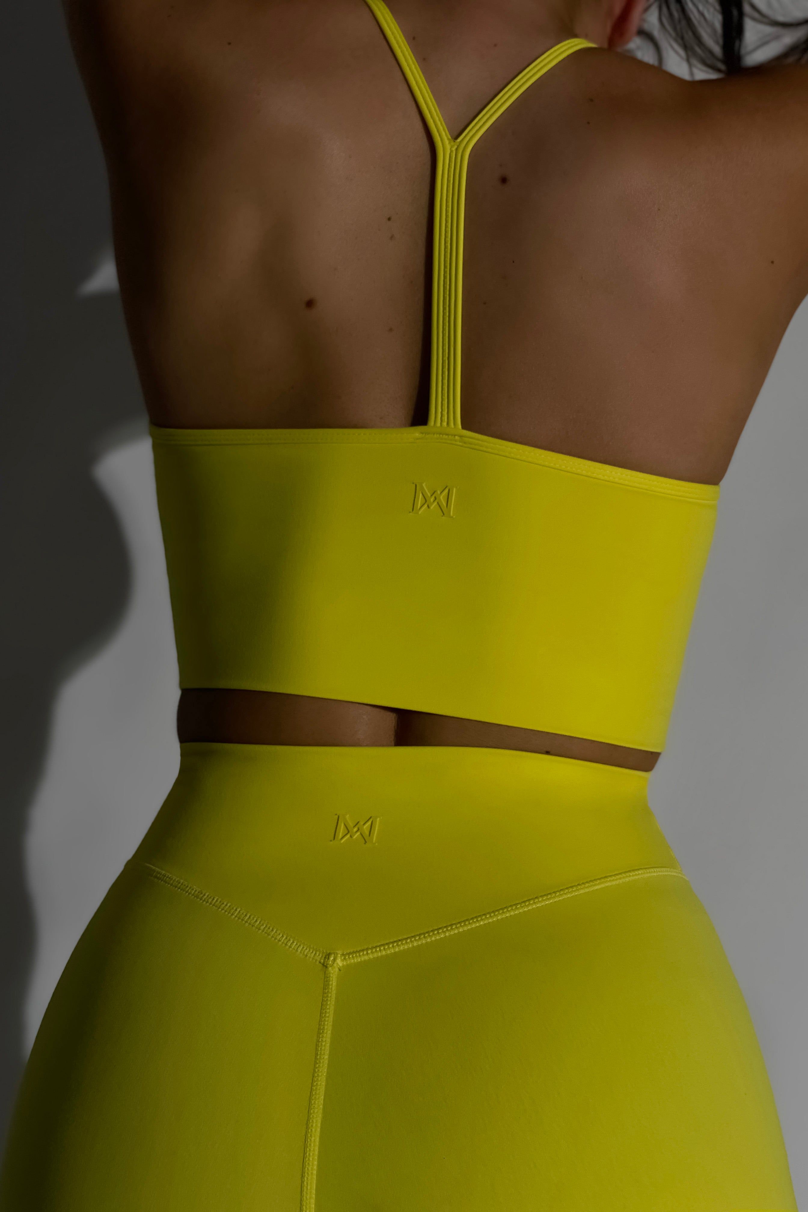 Edena V Back Crop Top - Yellow sold by Meshki product image thumbnail 2