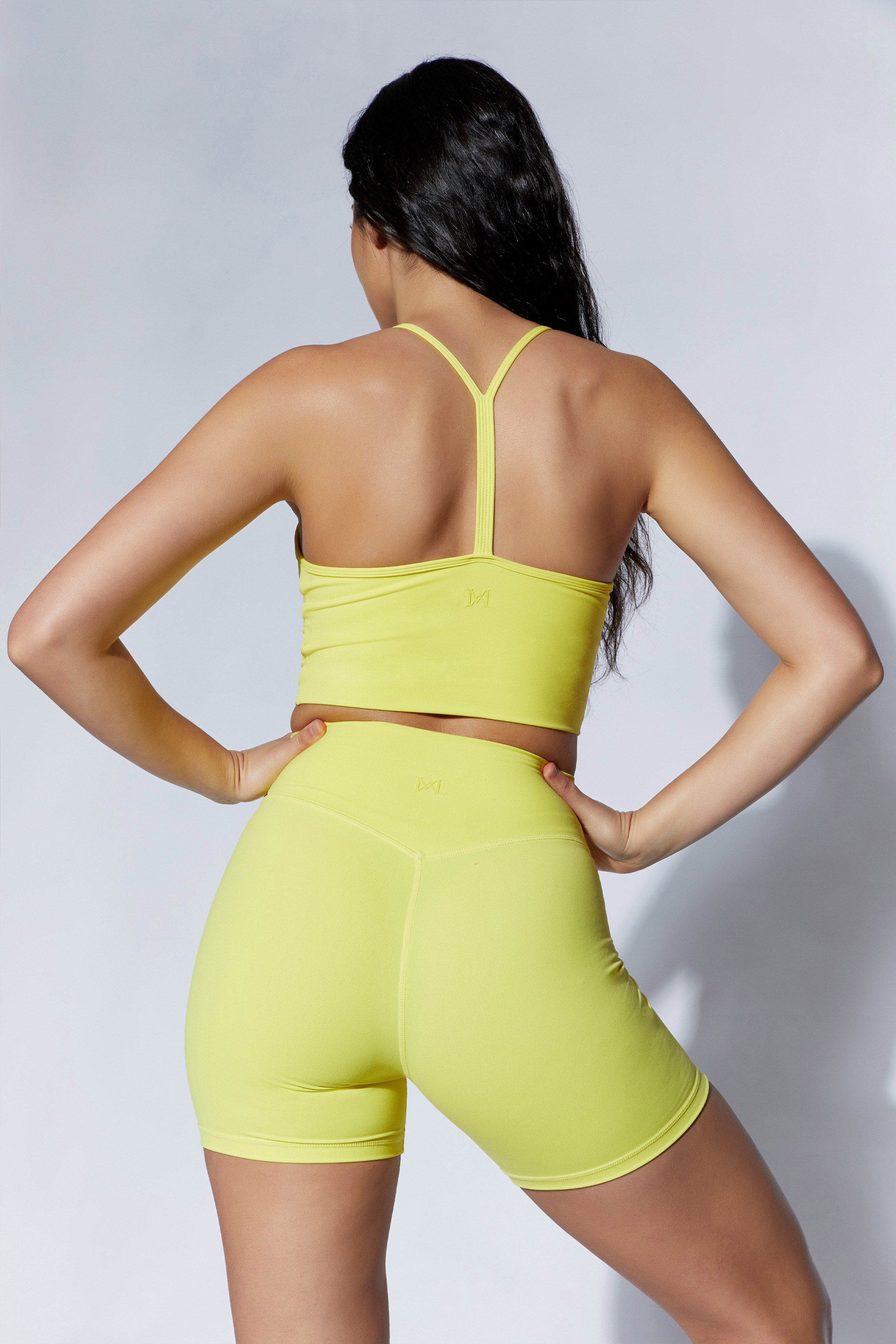 Edena V Back Crop Top - Yellow sold by Meshki product image thumbnail 4