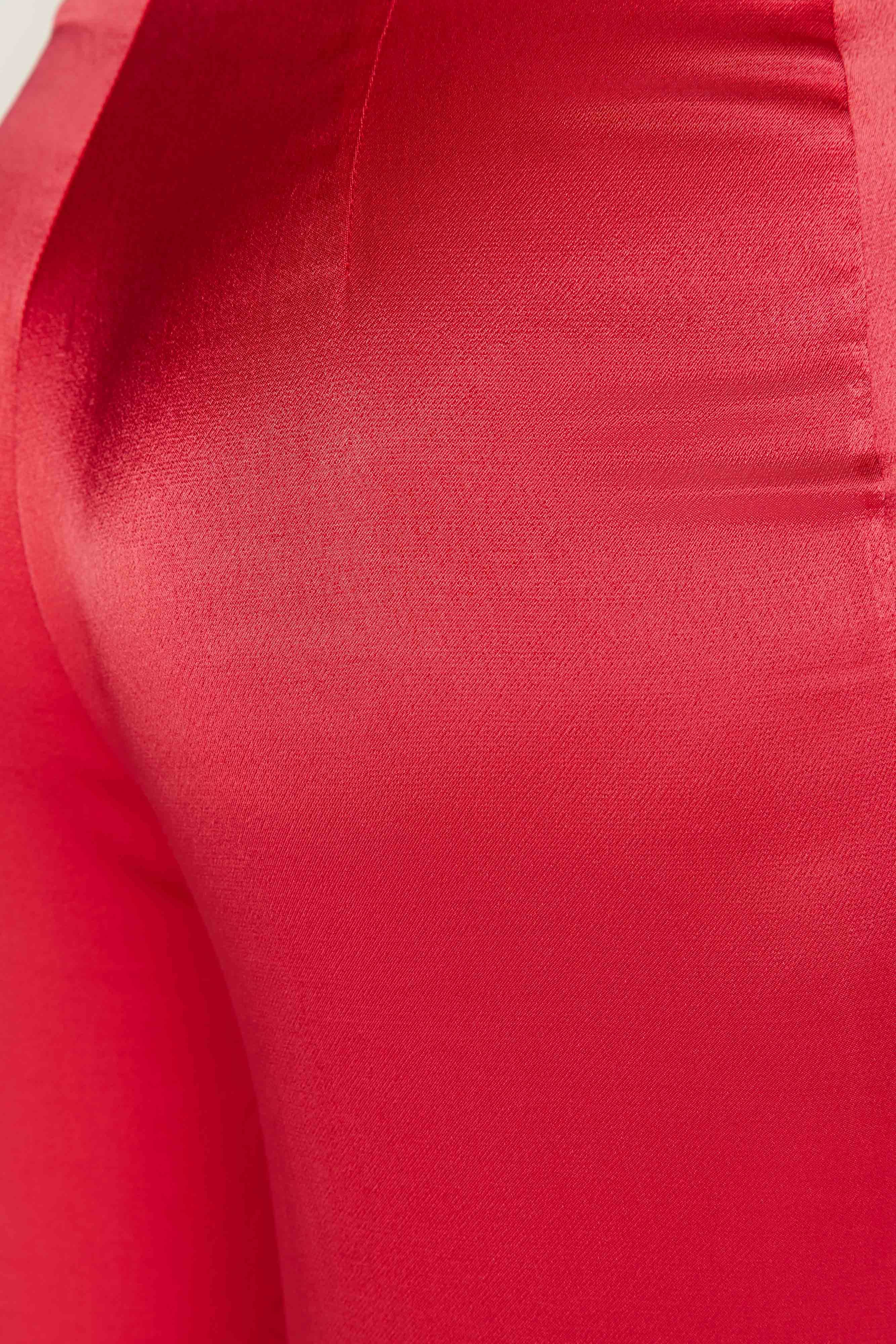 Aspyn Satin Pants - Red sold by Meshki product image thumbnail 5