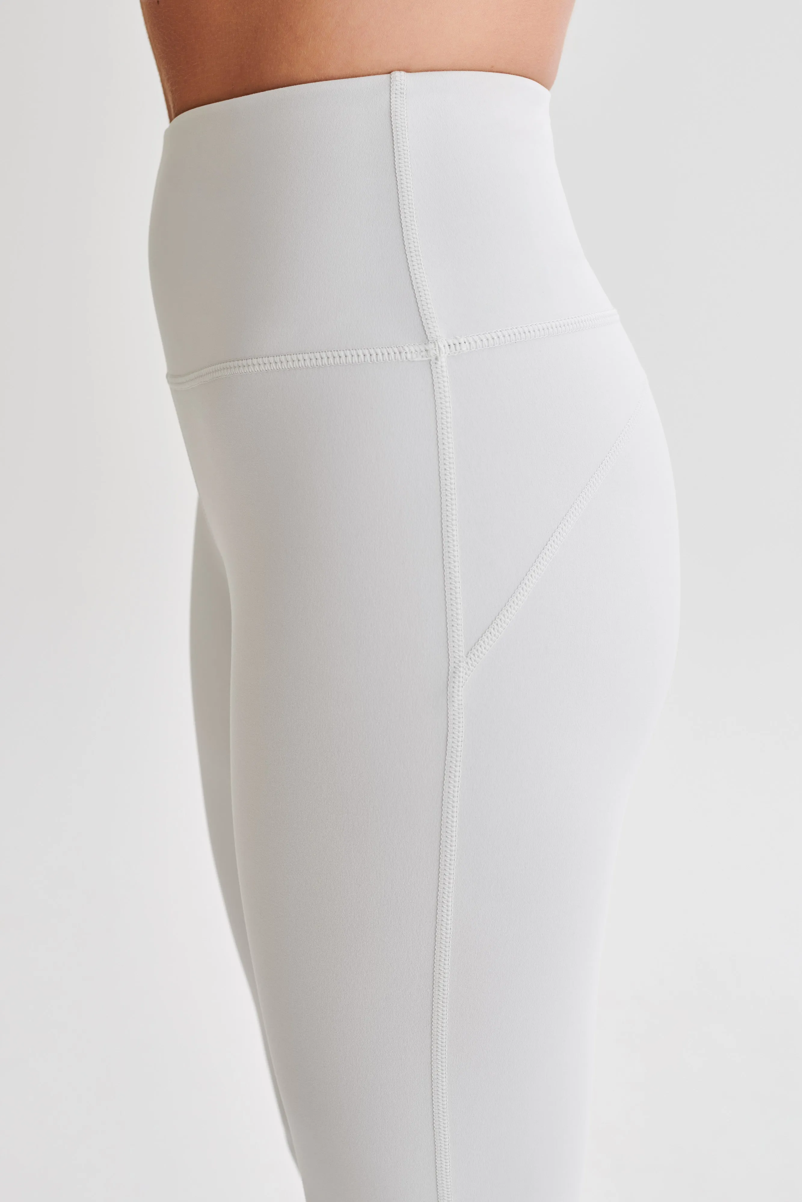 Jesse Flared Yoga Pants - Ice Grey sold by Meshki product image thumbnail 3