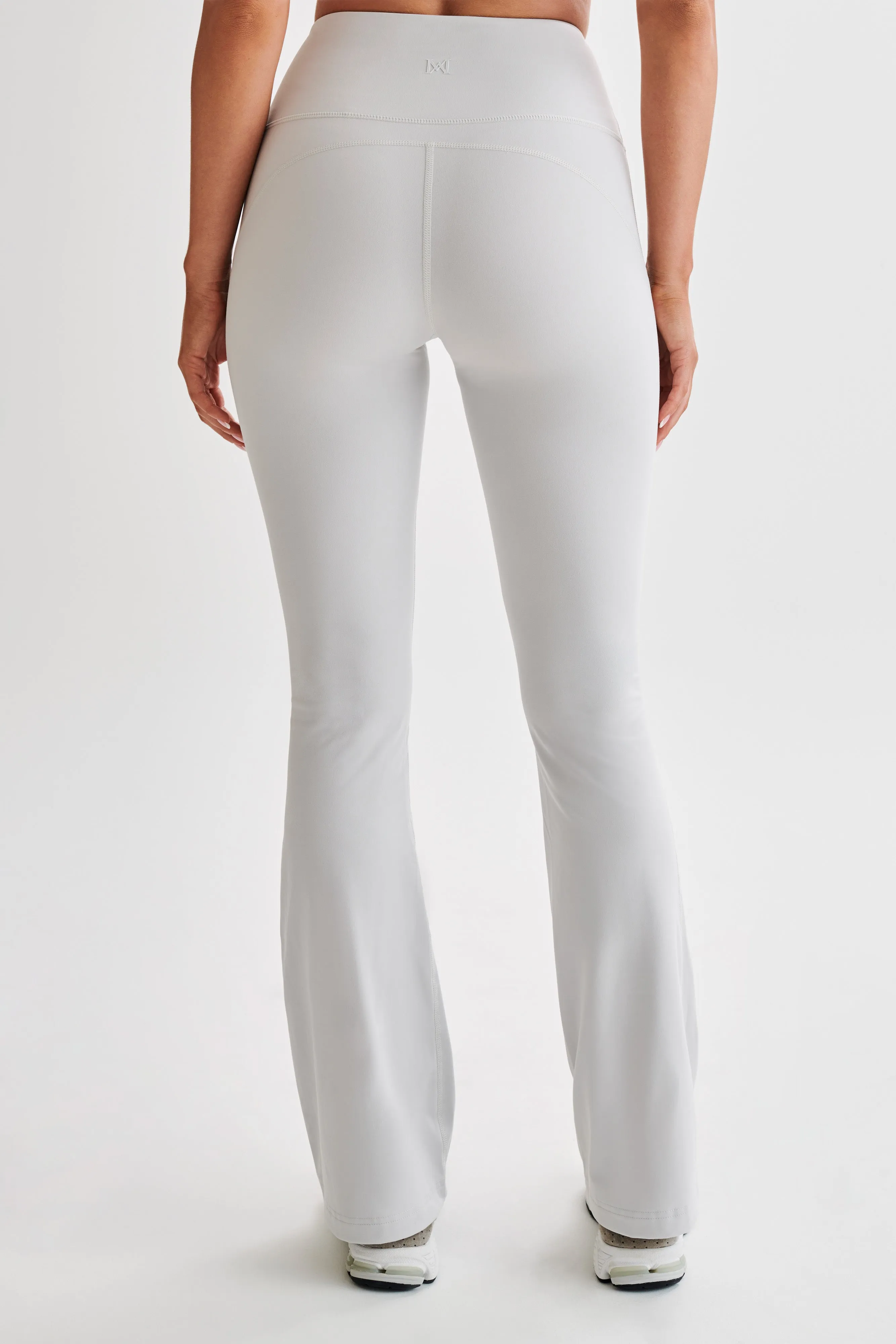 Jesse Flared Yoga Pants - Ice Grey sold by Meshki product image thumbnail 4