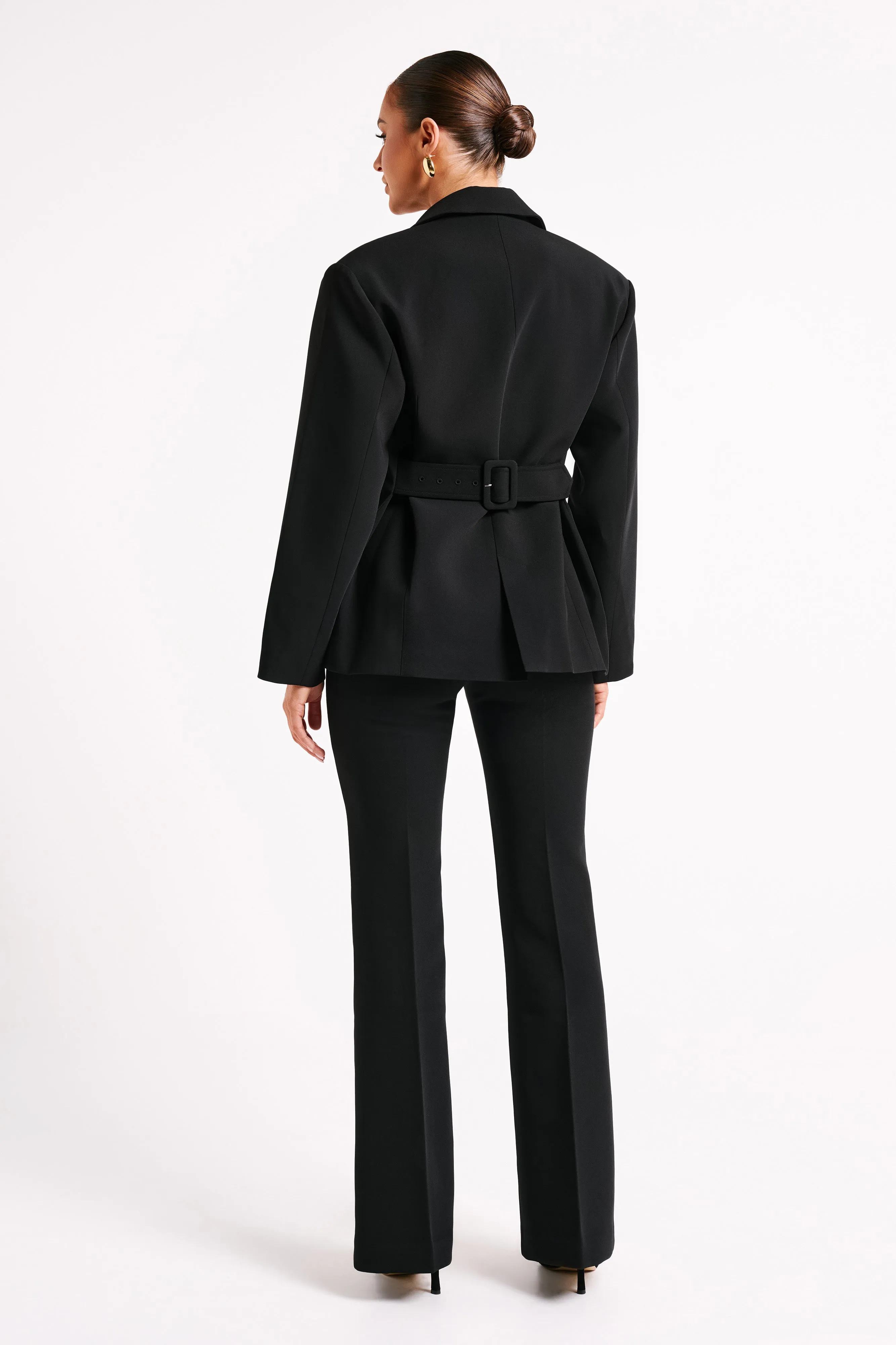 Addie Suiting Blazer - Black sold by Meshki product image thumbnail 4