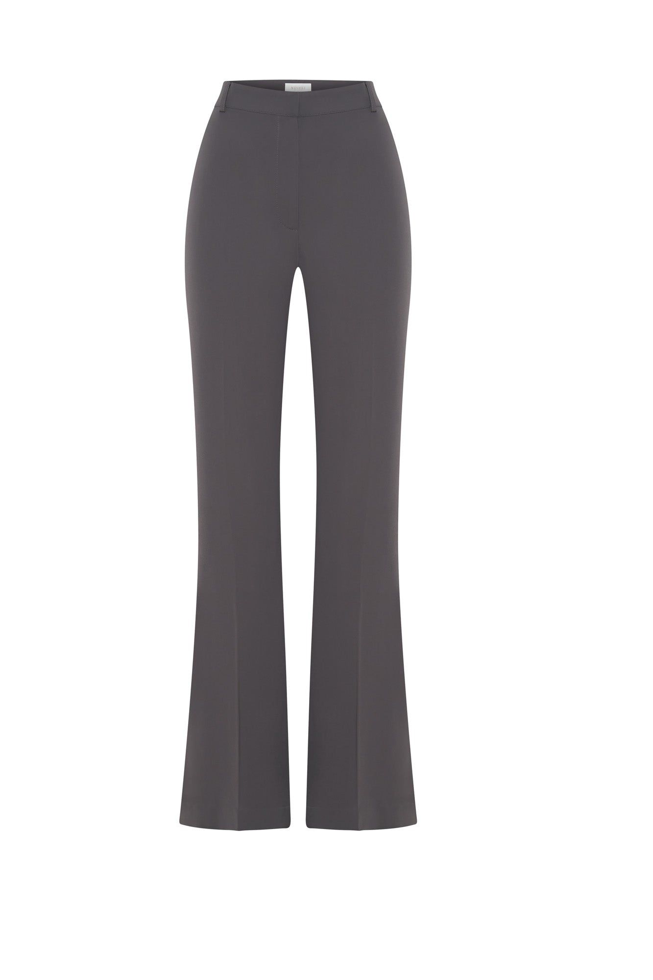 Arabella Flared Split Side Pants - Charcoal sold by Meshki product image thumbnail 8