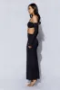 Yara Triple Strap Heel - Black sold by Meshki