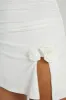 Adeline Rose Halter Mini Dress - White sold by Meshki