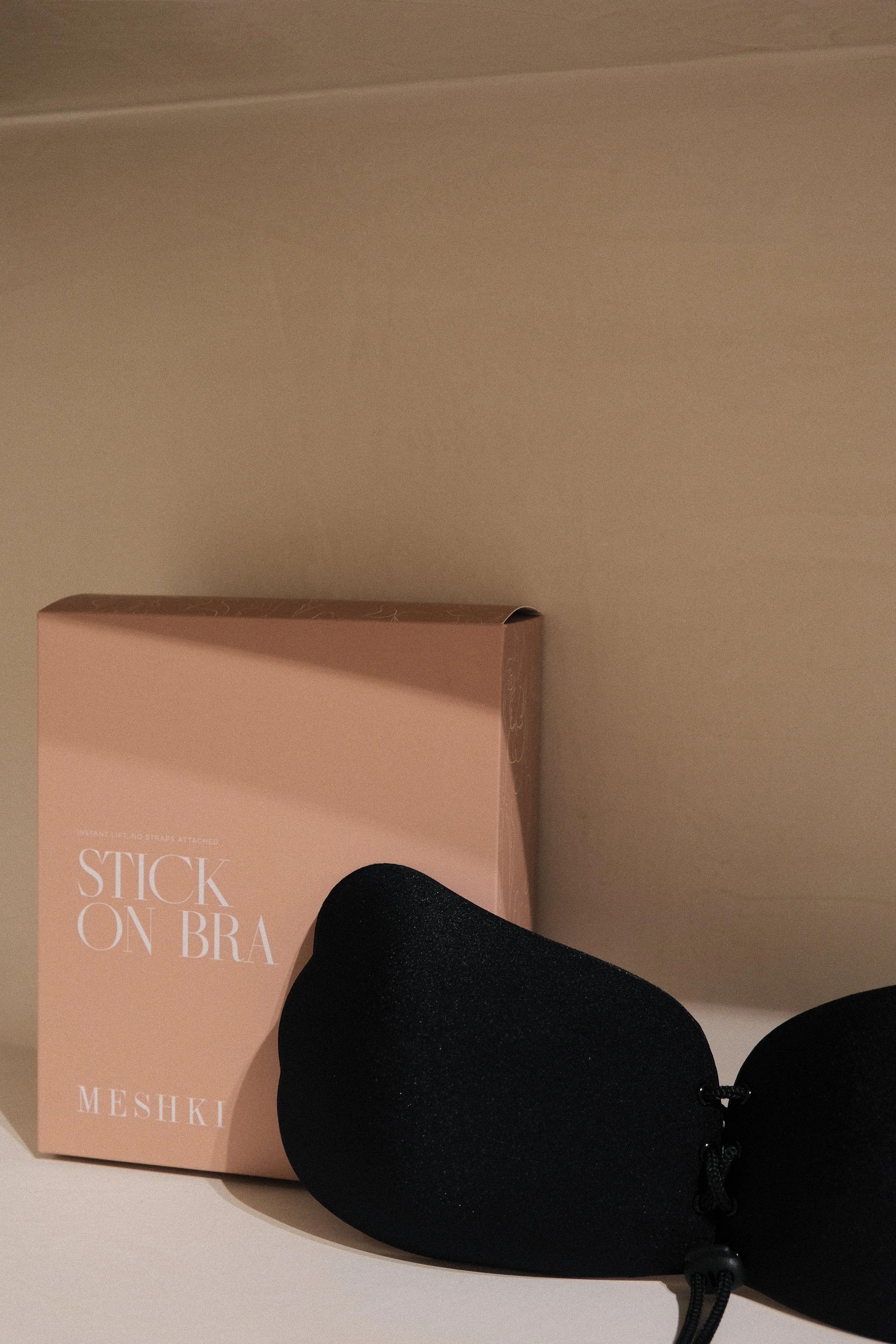 Stick It! Strapless Stick On Bra - Black sold by Meshki