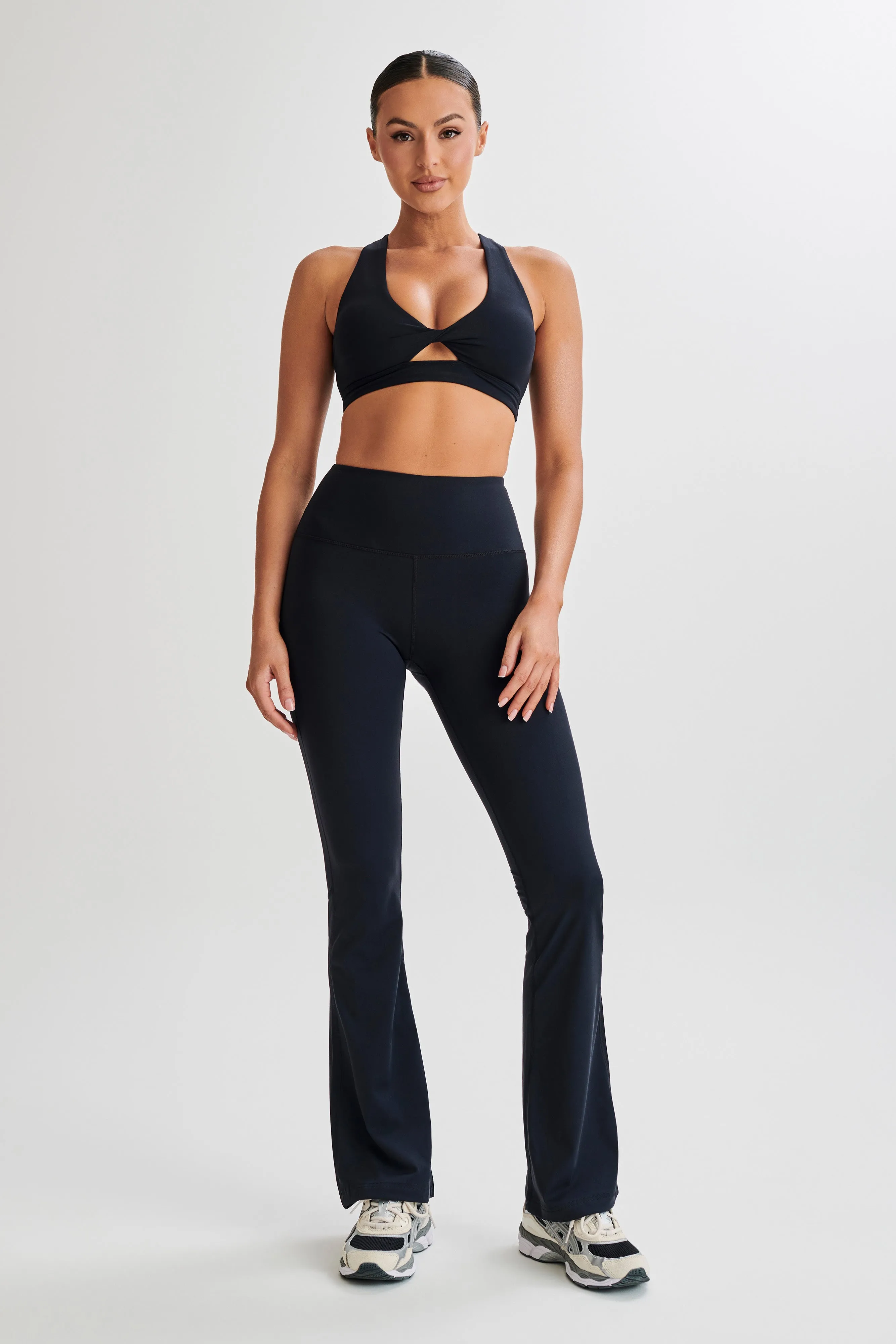 Jackie Twist Crop Top - Black sold by Meshki product image thumbnail 5