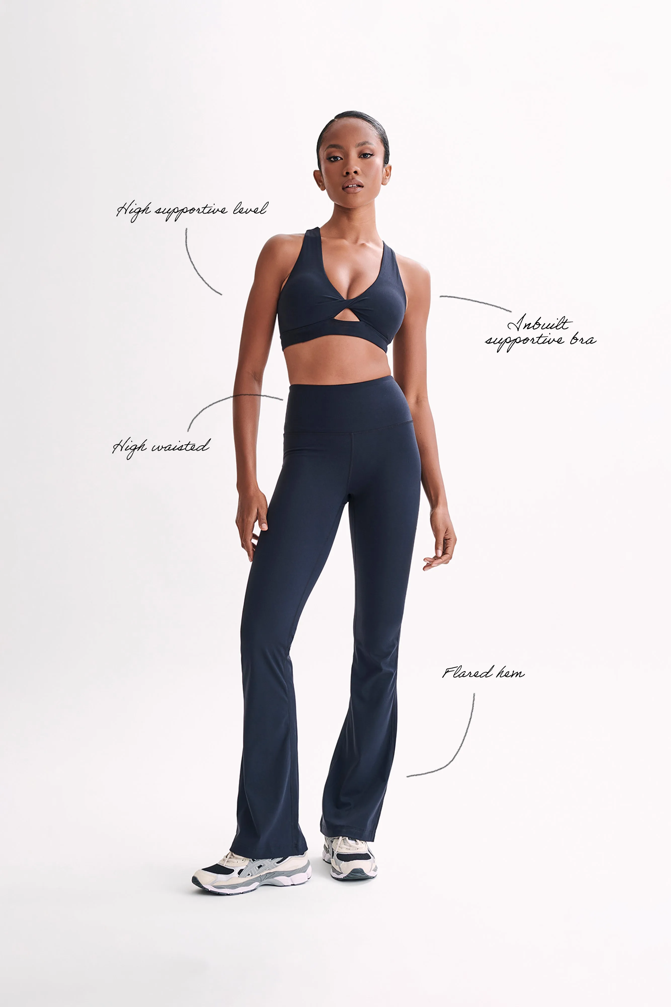 Jackie Twist Crop Top - Black sold by Meshki product image thumbnail 2