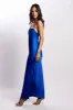 Sydney Straight Neck Slip Maxi Dress - Cobalt Blue sold by Meshki