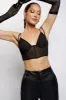 Selena Mesh Gloves - Black sold by Meshki
